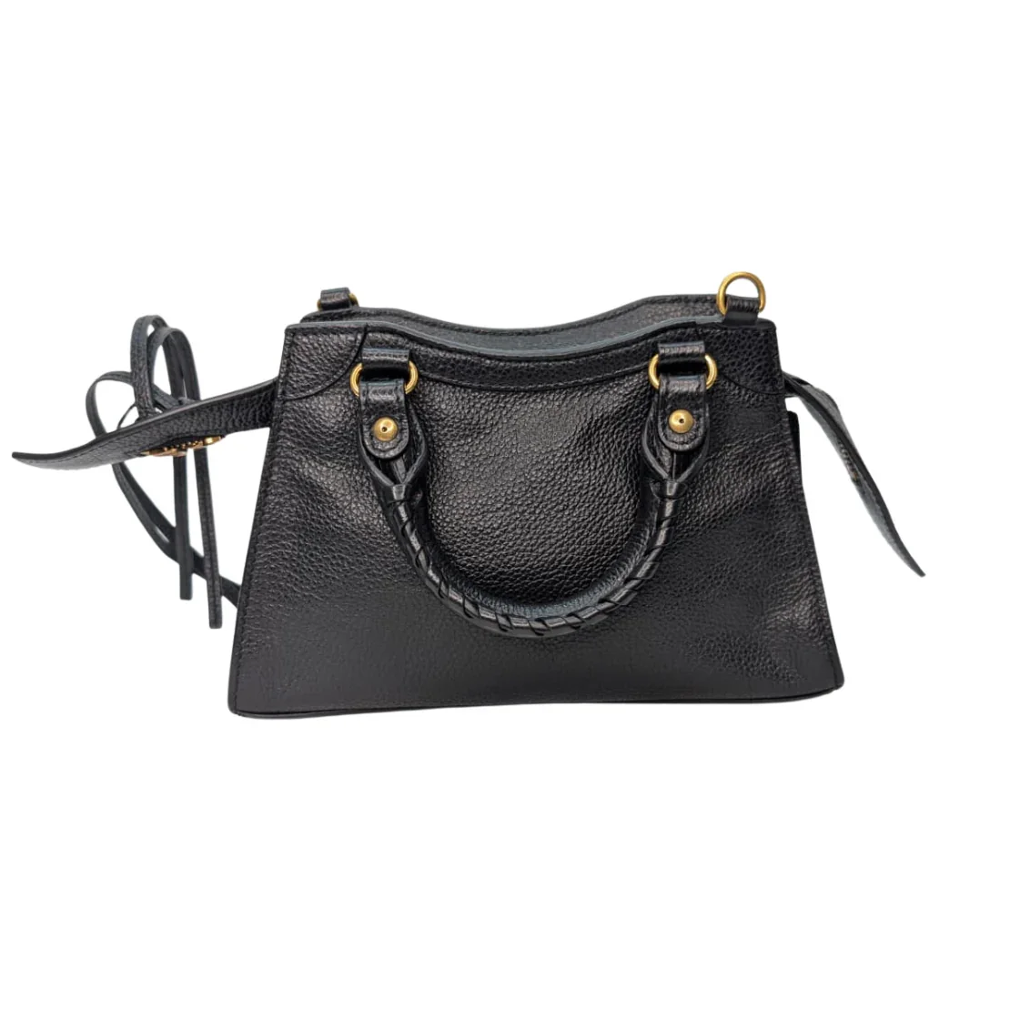 Balenciaga Neo Classic Gold Hardware Mini City Black - Image 17