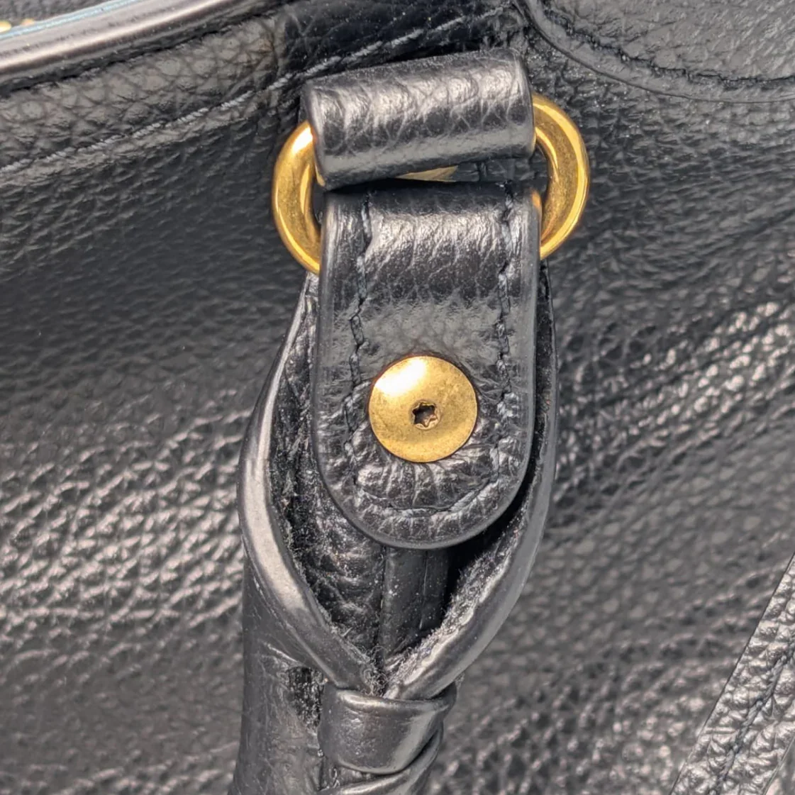 Balenciaga Neo Classic Gold Hardware Mini City Black - Image 22
