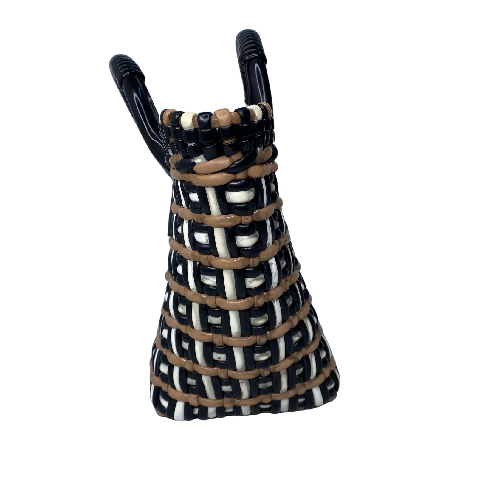 Balenciaga Bistro Panier Vinyl Tote Bag Crossbody Bag - Image 3