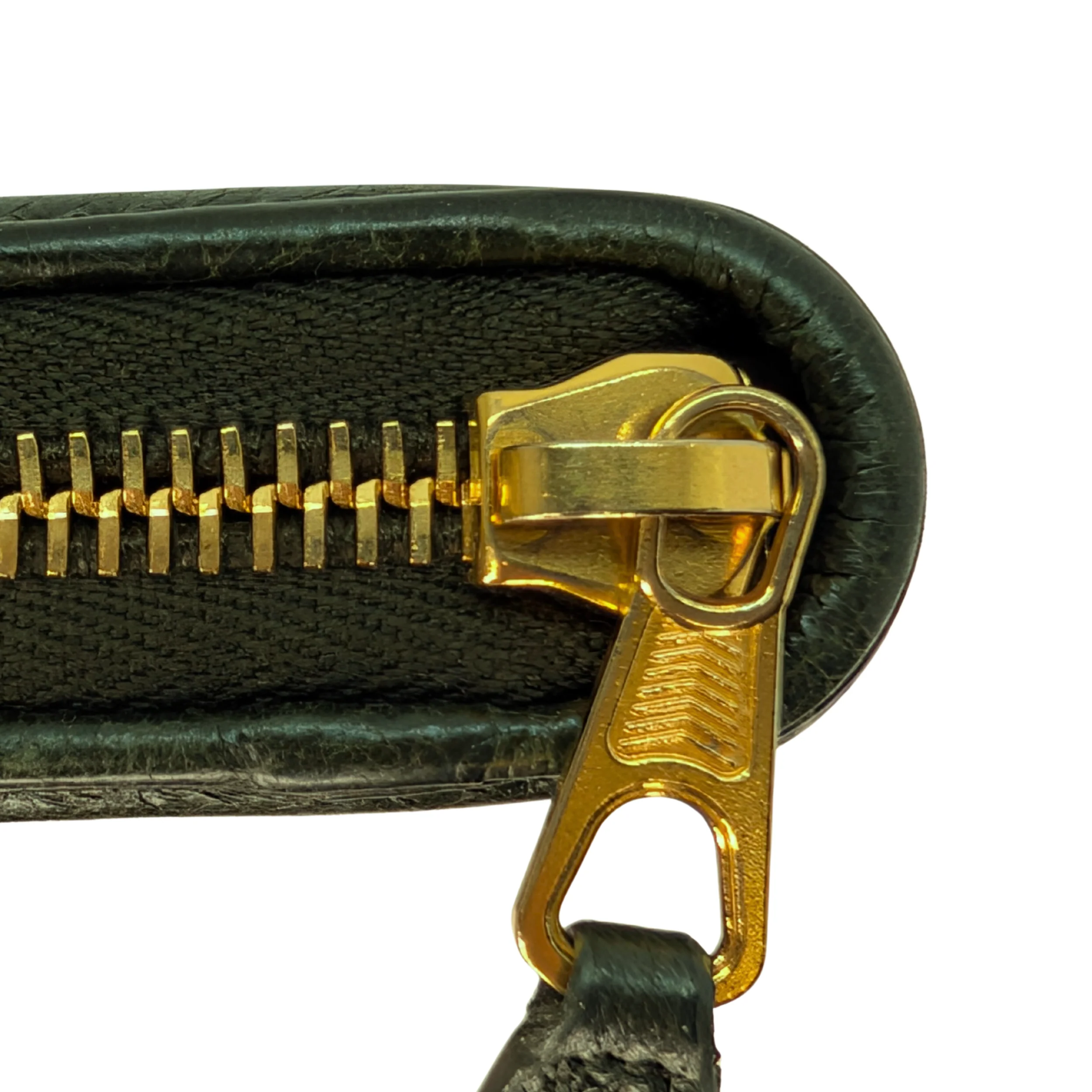 Balenciaga Zip Around Long Wallet Olive Green - Image 15