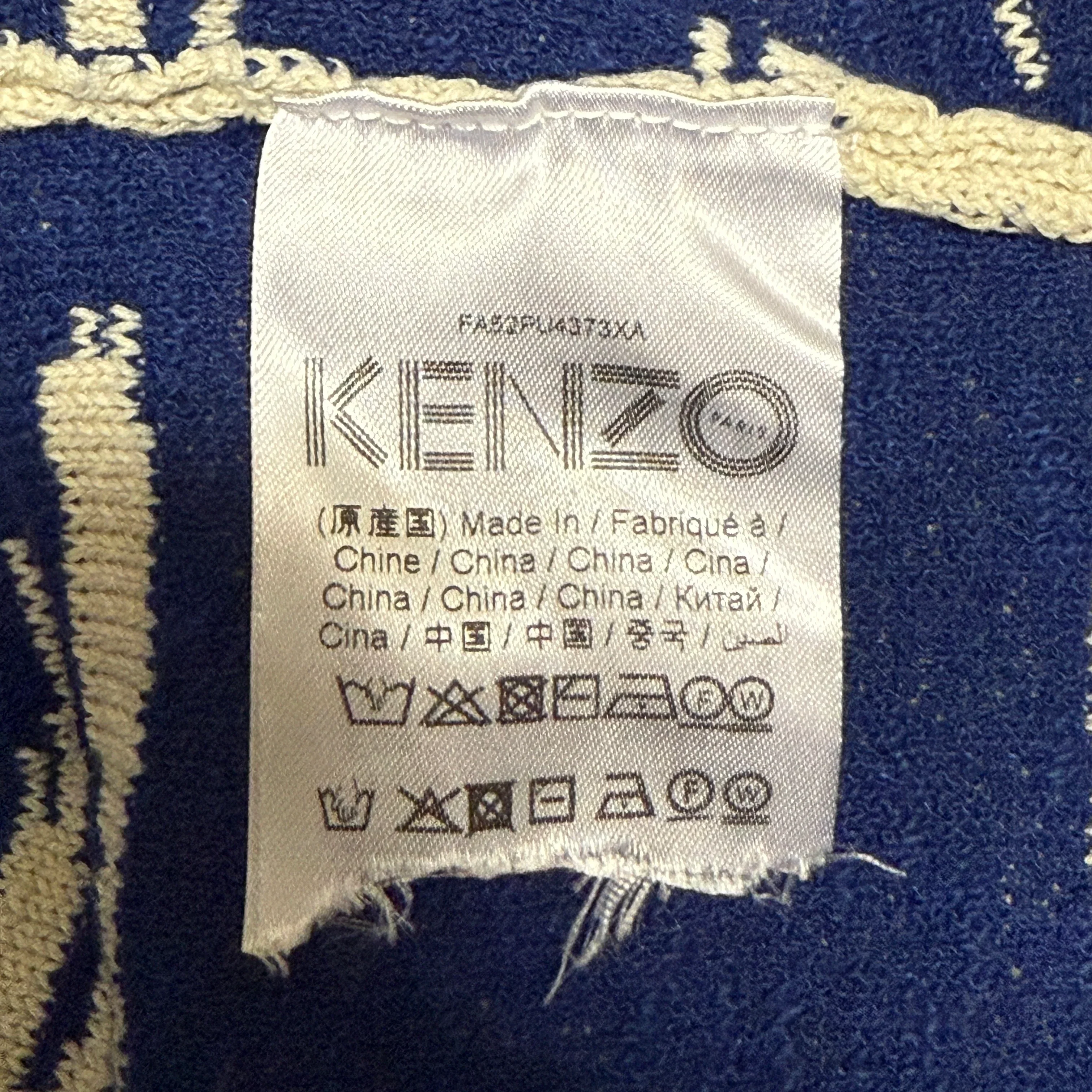 KENZO Womens Tiger Claw Knit Sweater - Cream Size M - Image 7