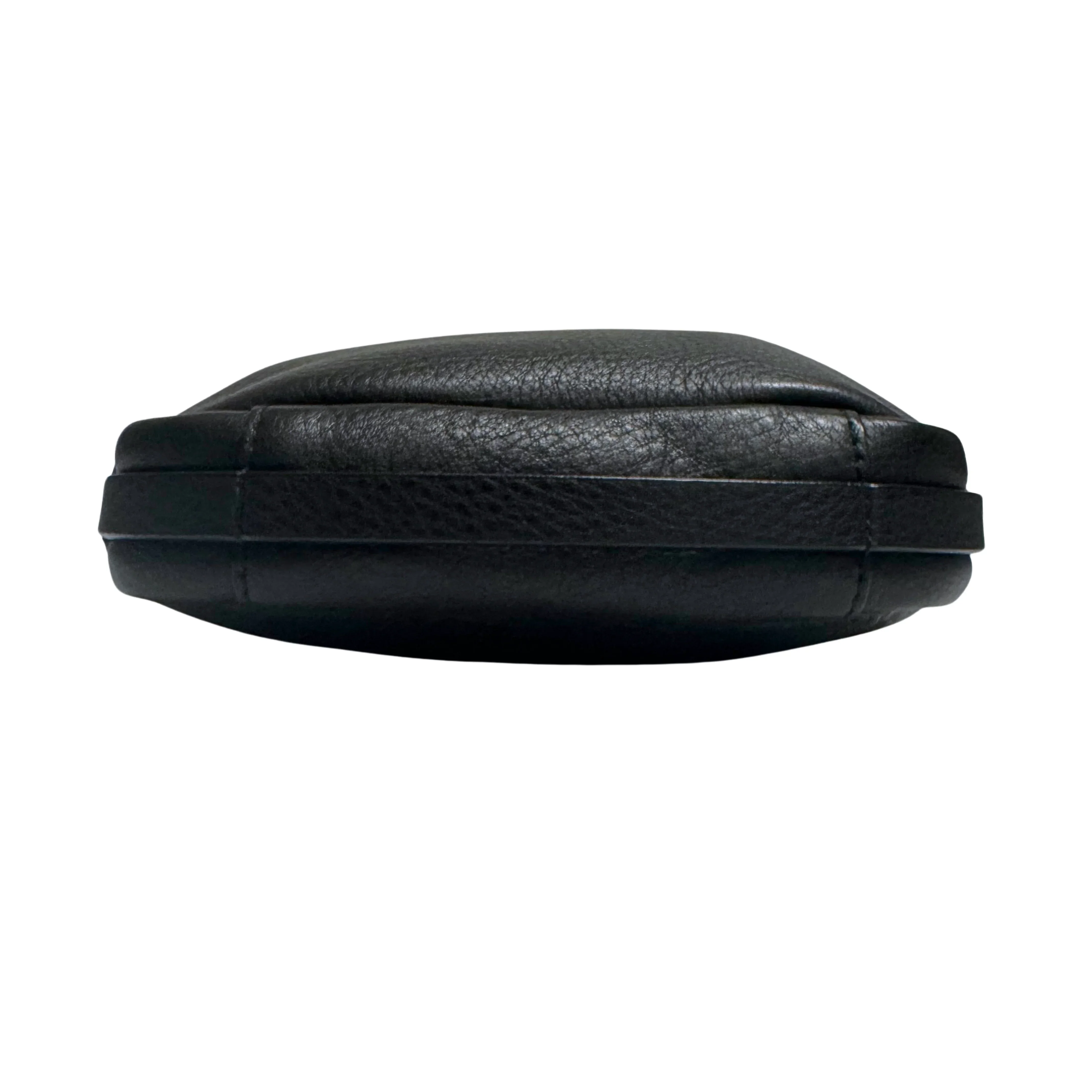 BALENCIAGA Calfskin Logo Everyday Camera Bag /Black - Image 7