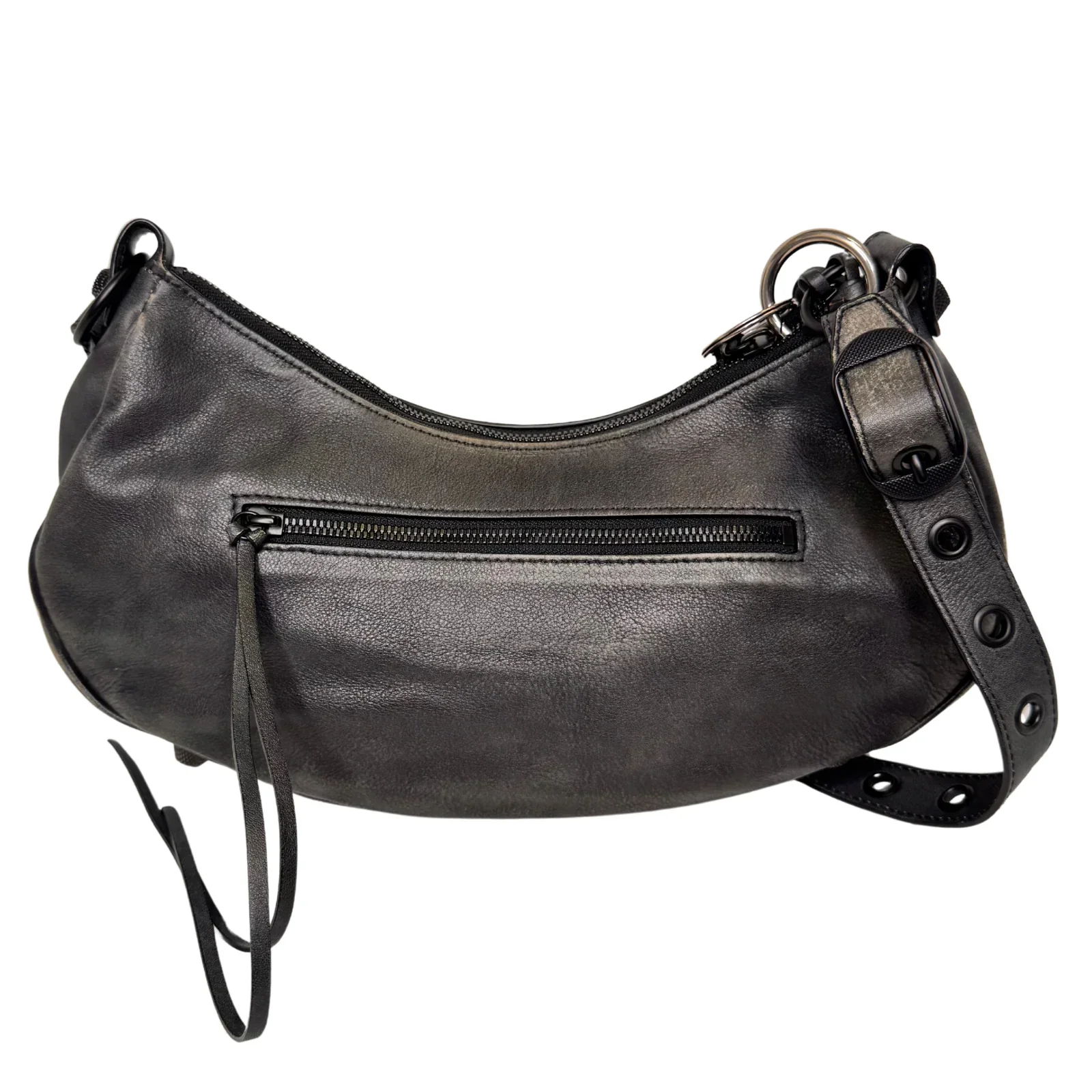 Balenciaga Calfskin Small Le Cagole Shoulder Bag Black - Image 7