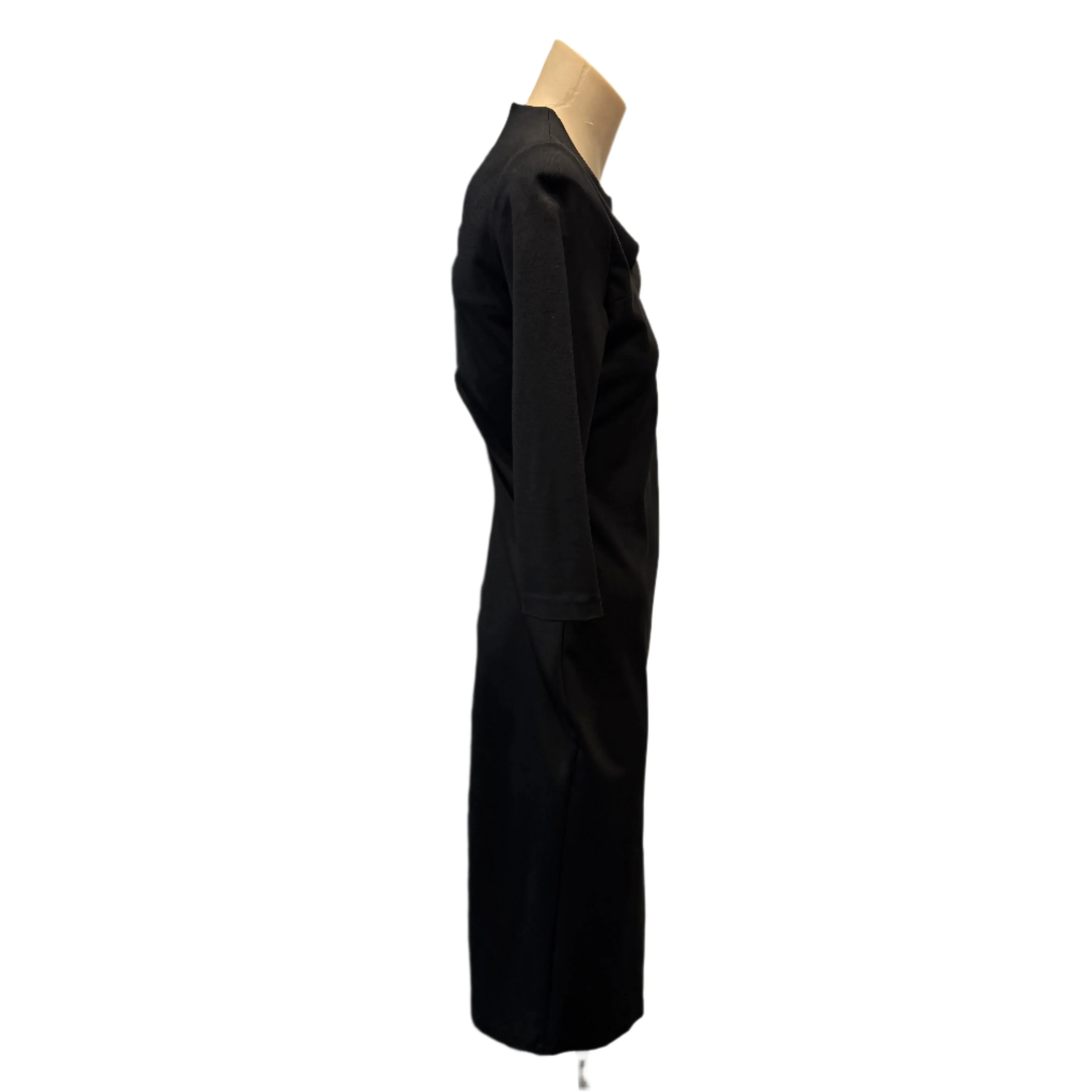 Versace Black Cutout Detail Sheath Midi Dress size 40 - Image 6