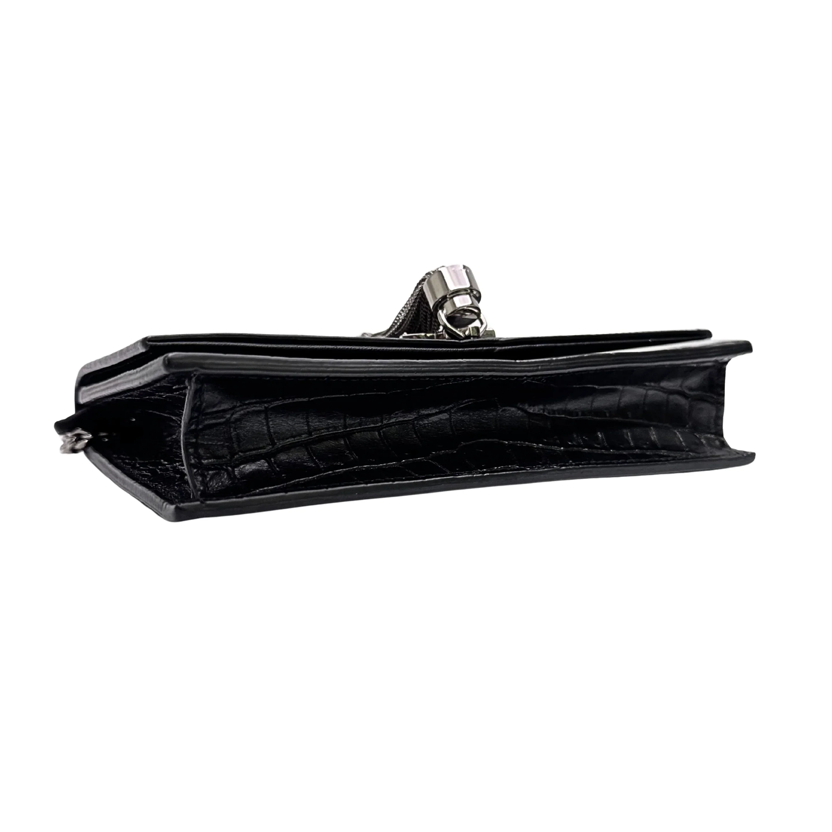 Saint Laurent Kate Shoulder Bag Leather Black - Image 13