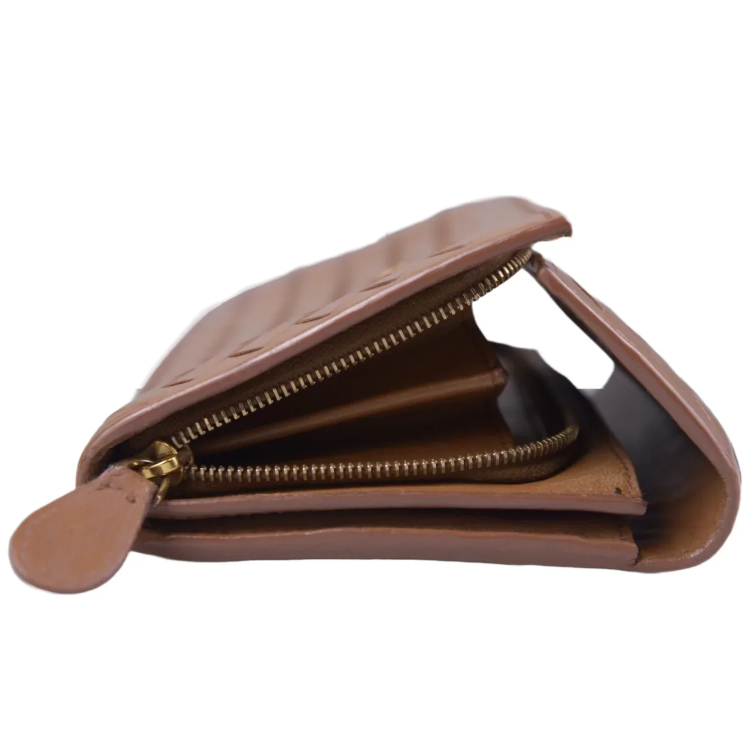 Bottega Veneta Intrecciato Long Wallet, Brown - Image 4