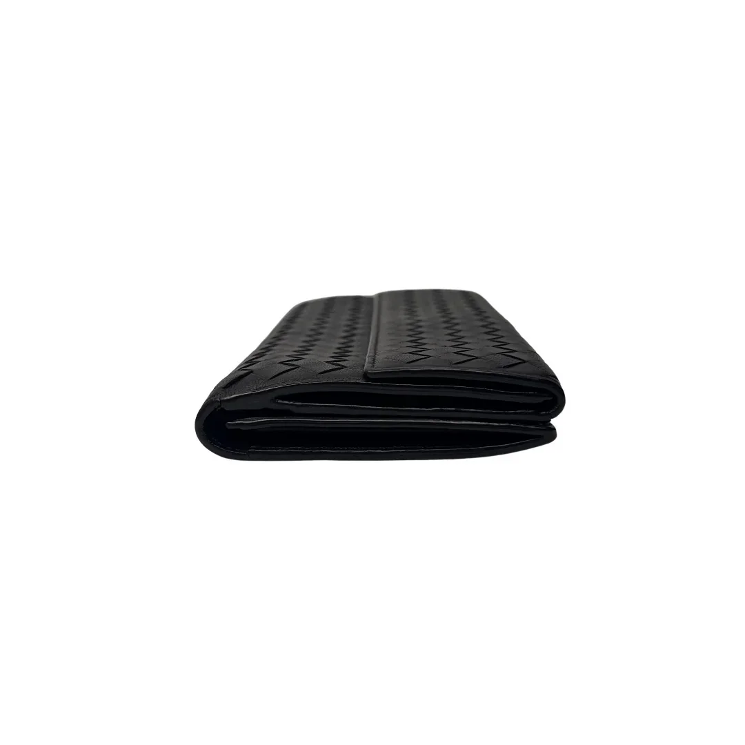 Bottega Veneta Nappa Intrecciato Continental Wallet Black - Image 12
