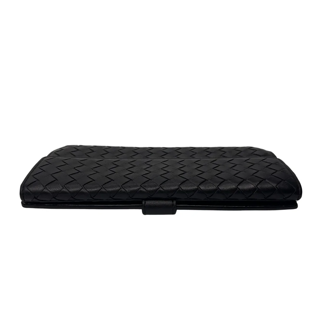 Bottega Veneta Nappa Intrecciato Continental Wallet Black - Image 7