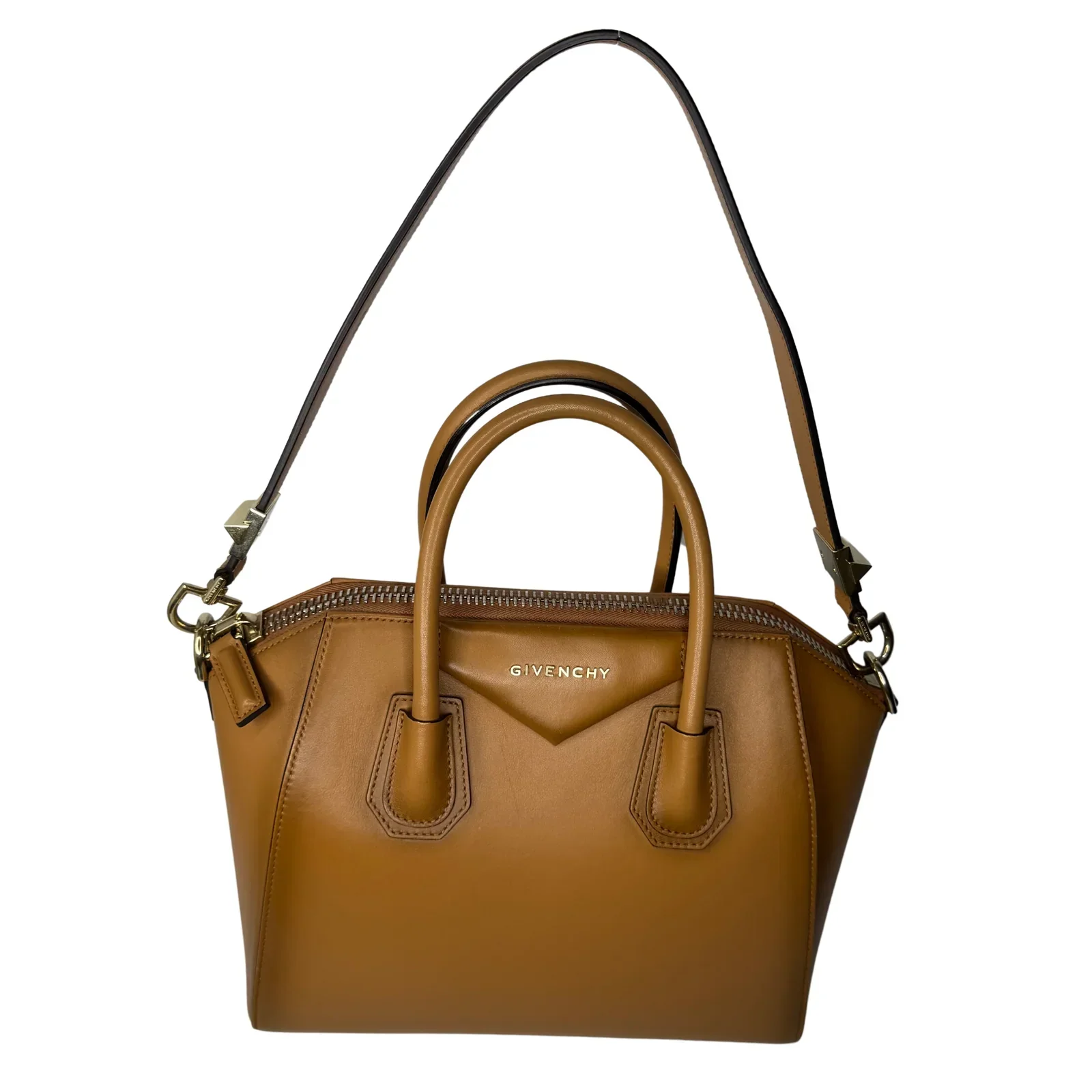 Givenchy Small Antigona Calfskin in Deep Brown Crossbody Bag - Image 3