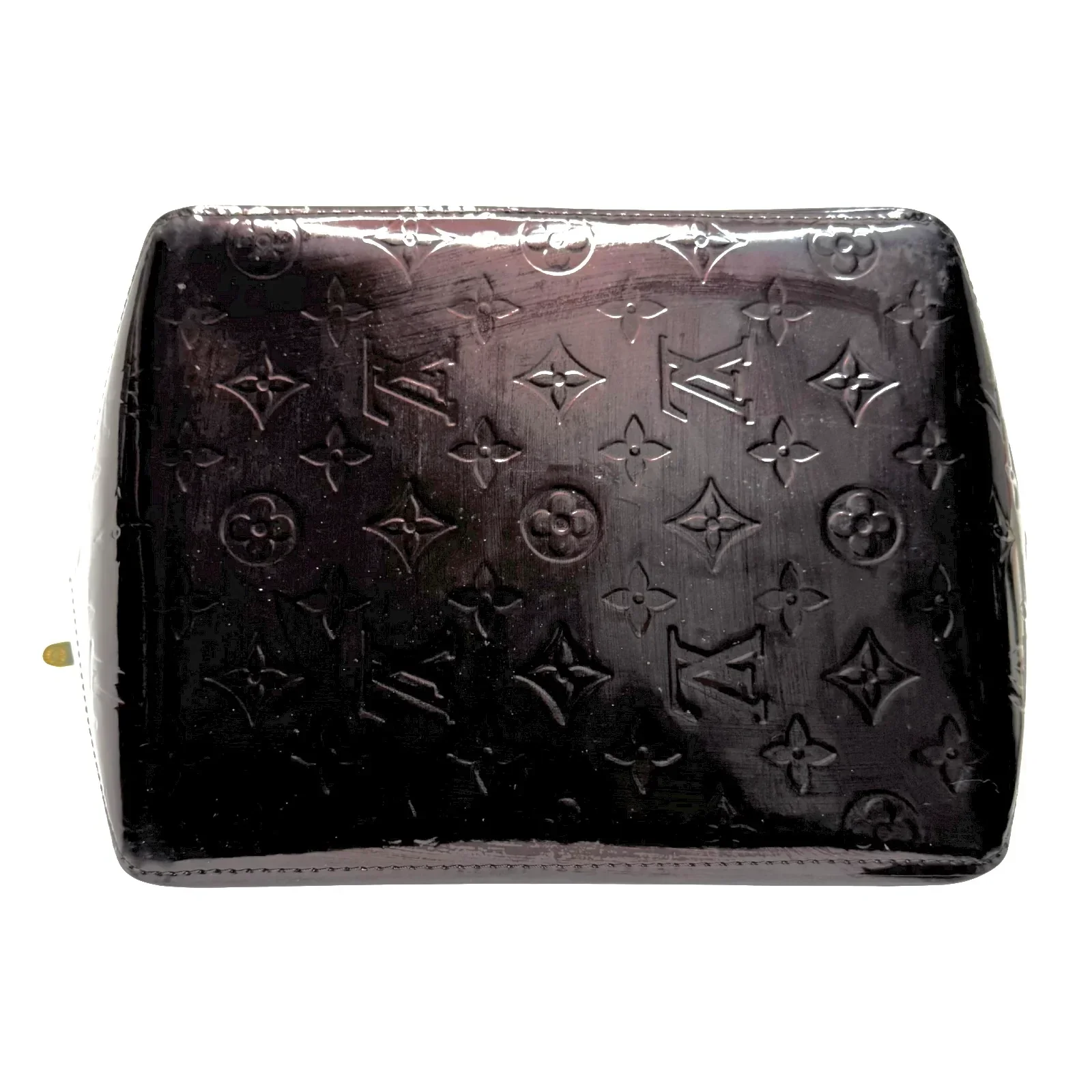 Louis Vuitton Vernis Bellevue PM in Dark Brown Patent Leather Bag - Image 8