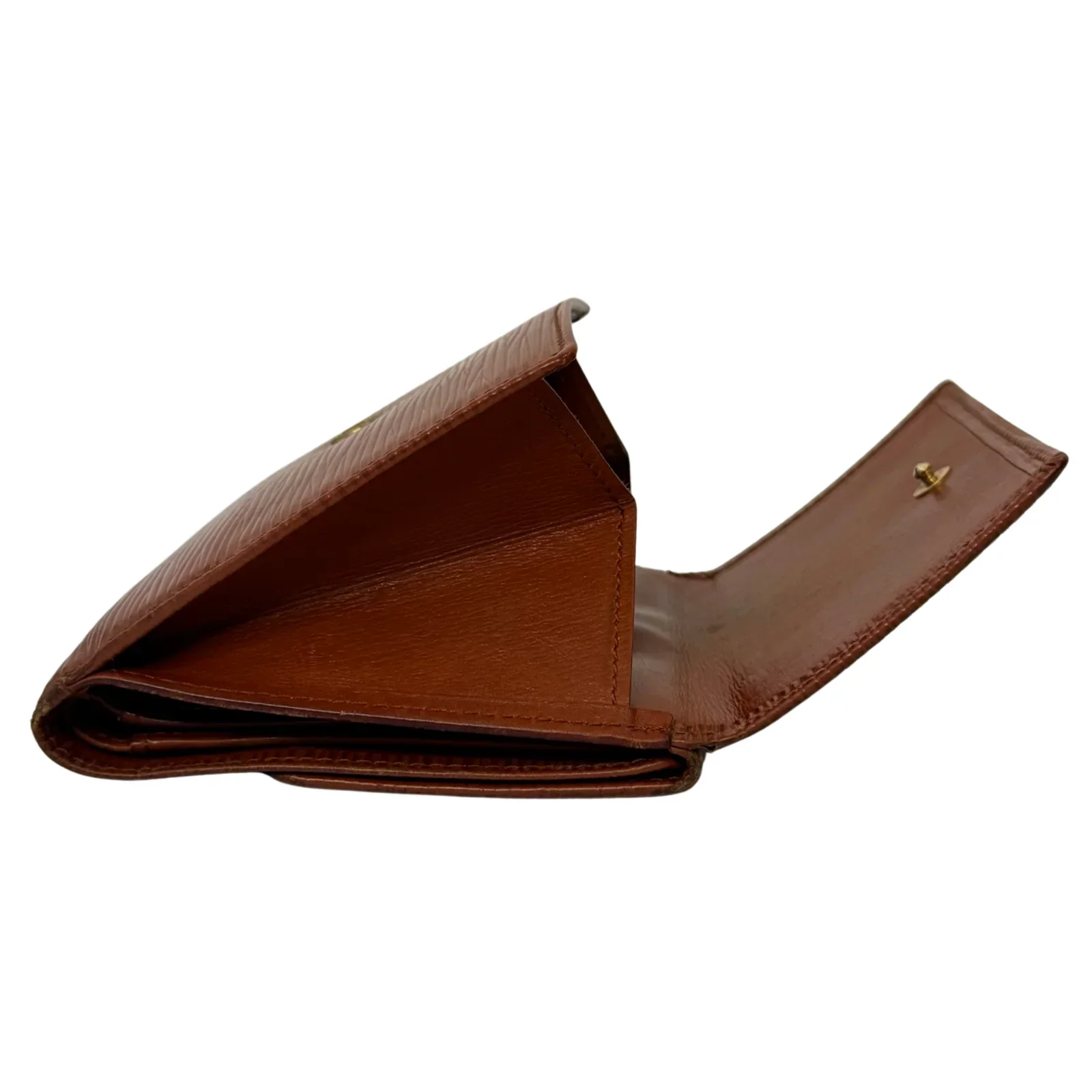 Louis Vuitton Epi Leather Compact Wallet Brown - Image 5