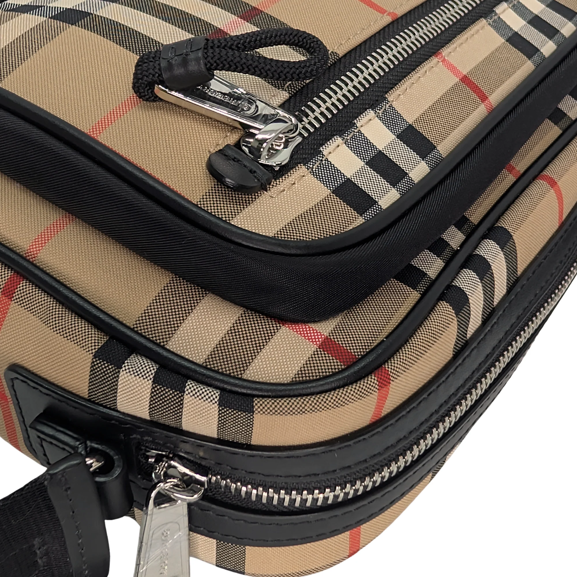Burberry Vintage Check Crossbody Bag Beige - Image 10