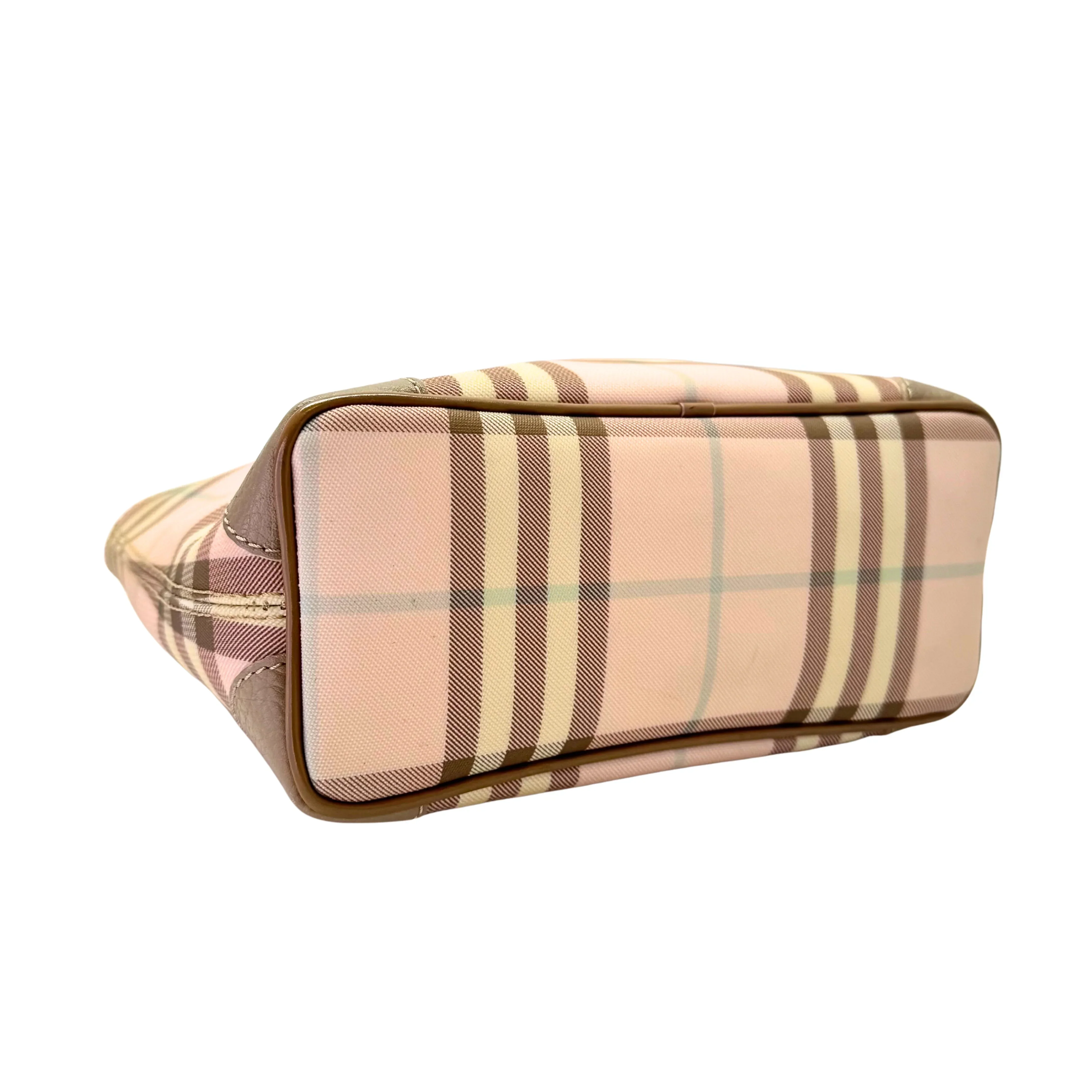 Burberry Nova Check Tote Bag Pink - Image 5