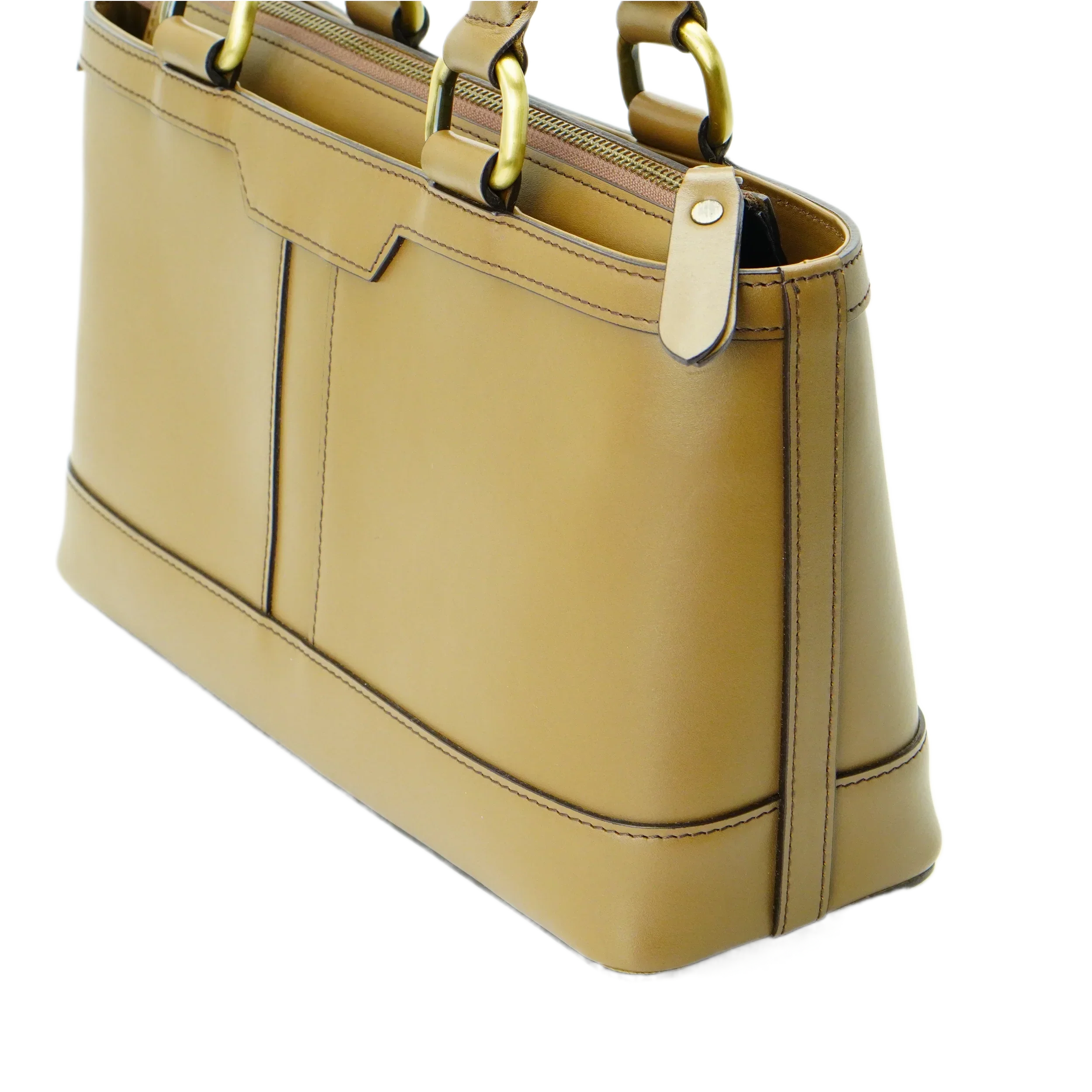 Burberry Handbag Leather Brown - Image 3