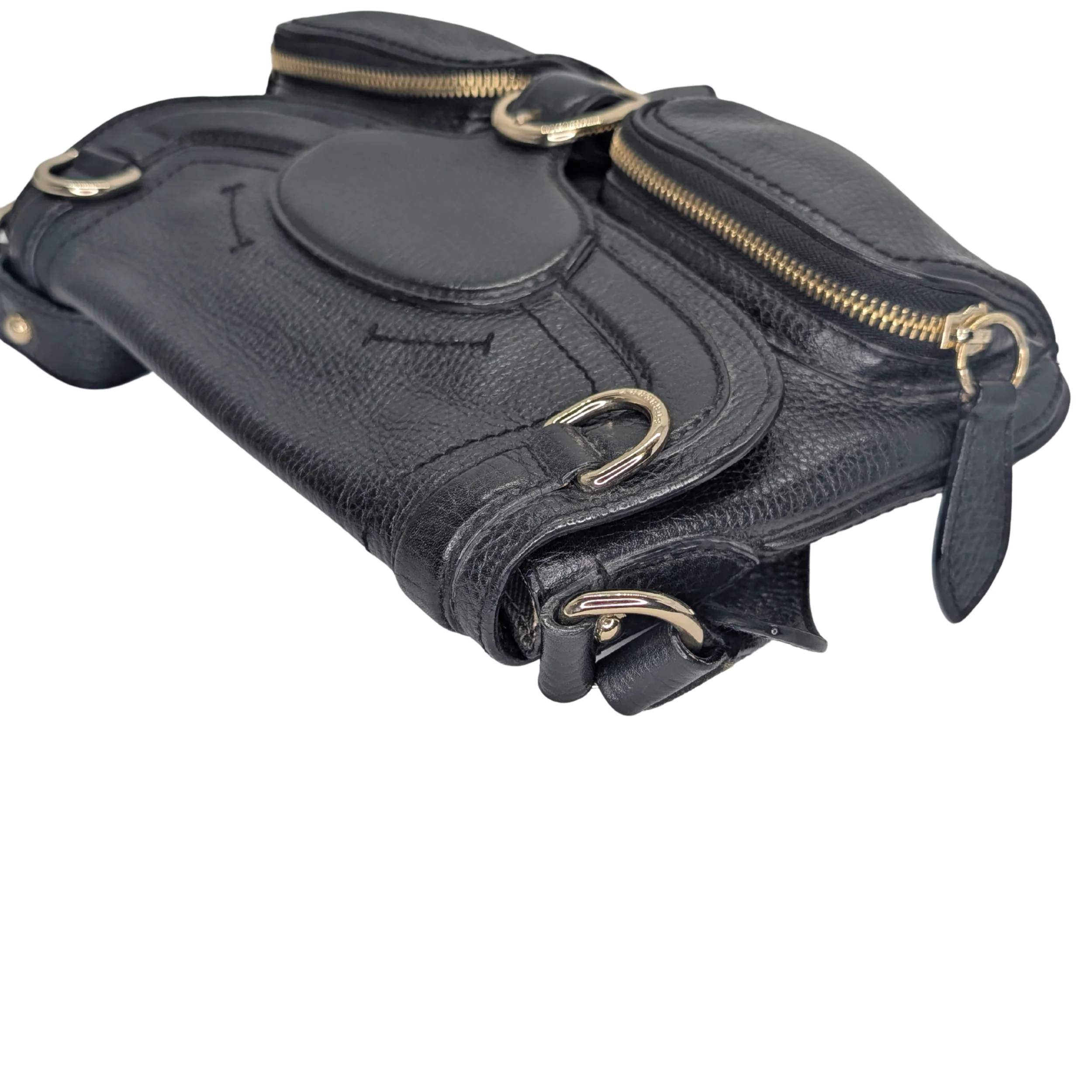 Burberry Leather Shoulder Bag Black - Image 5