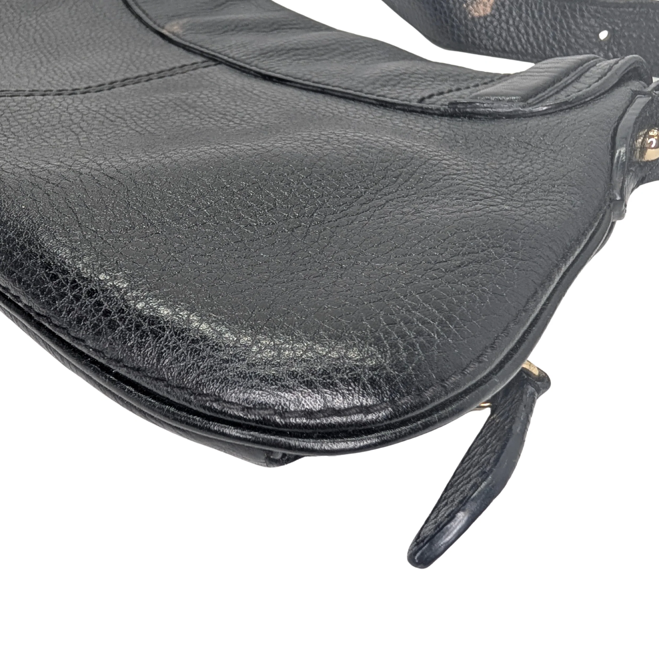 Burberry Leather Shoulder Bag Black - Image 9