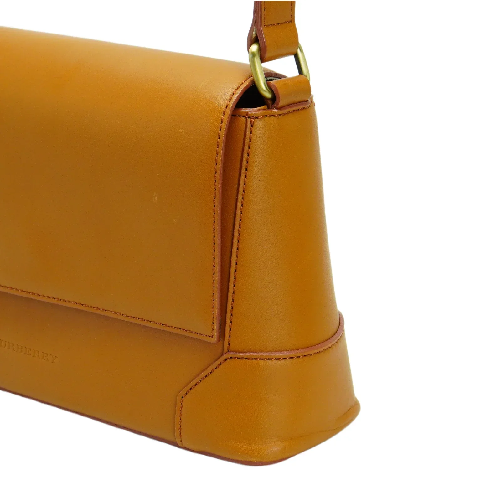 Burberry Leather Shoulder Bag Brown - Image 4