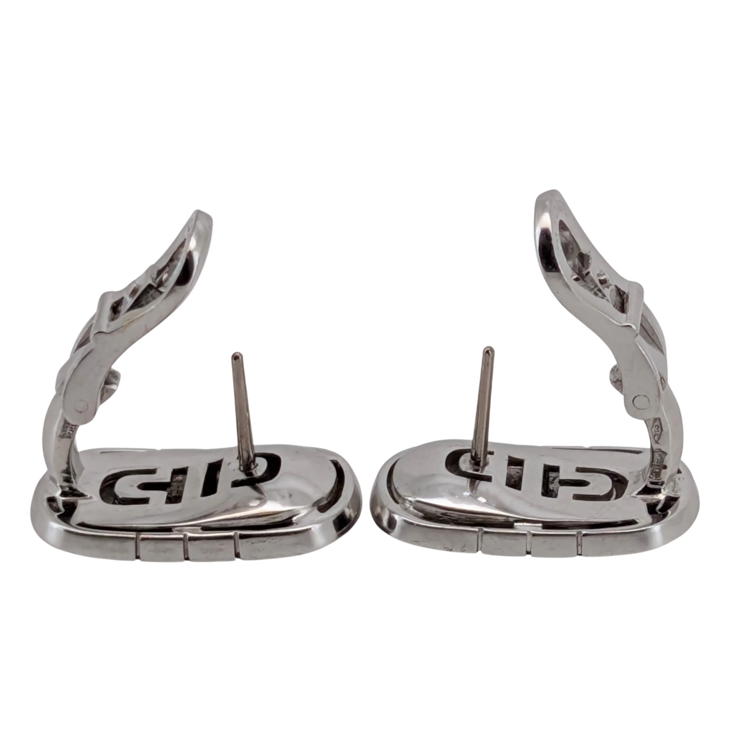 Bvlgari Parentesi Earrings in 18k white gold - Image 4