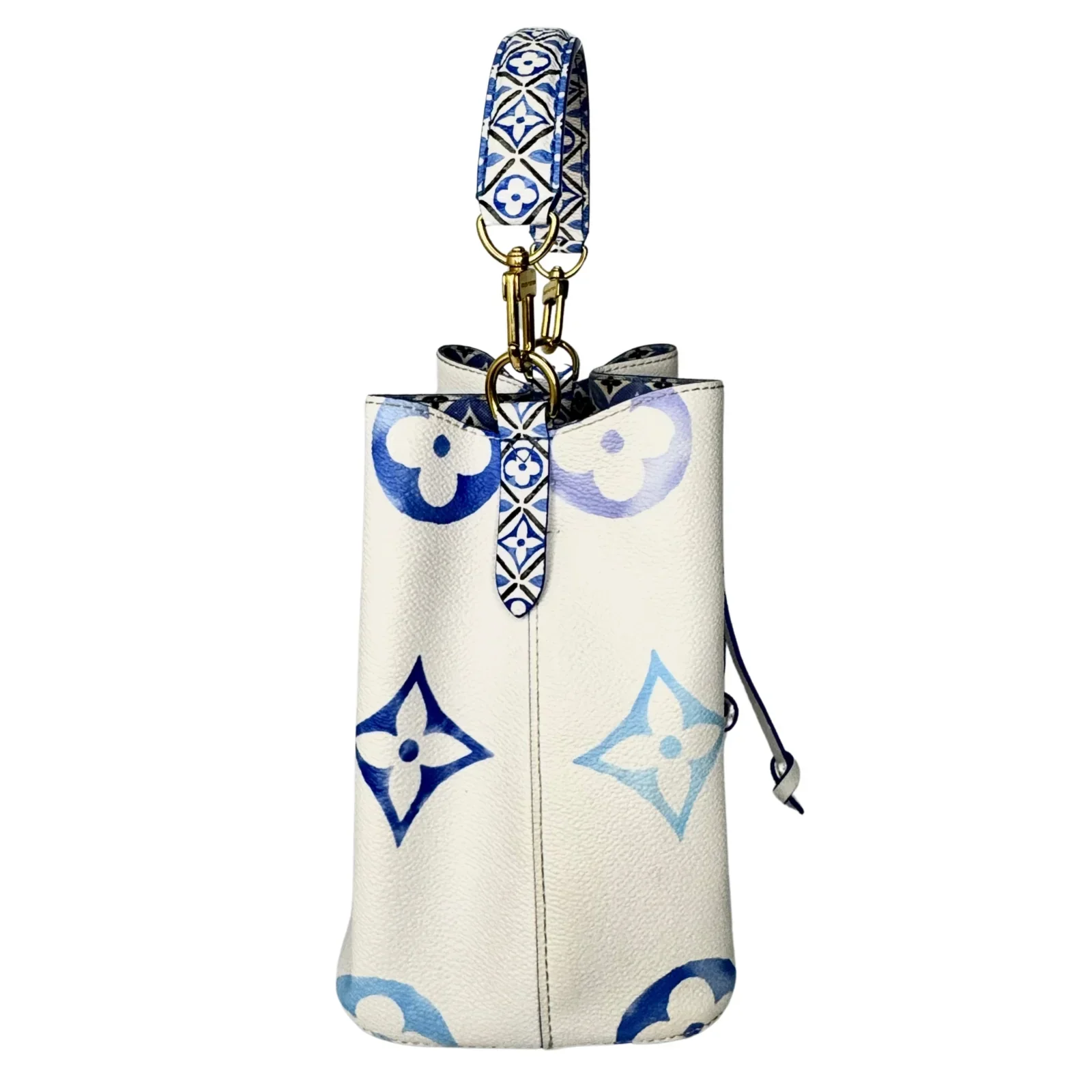 Louis Vuitton Empreinte Monogram Watercolor Neonoe BB – Blue - Image 4
