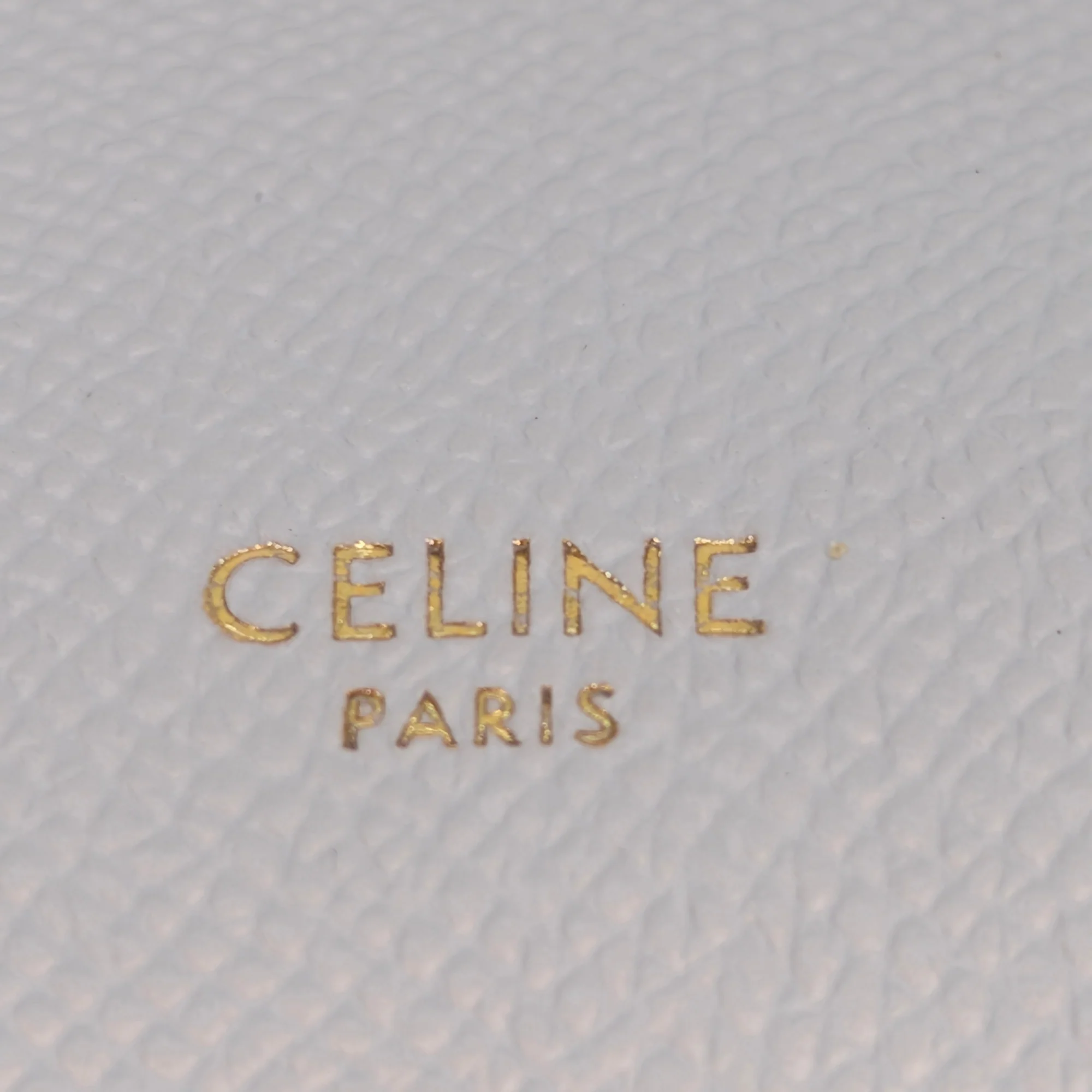 Celine Micro Grained Calfskin Belt Bag Pearl Blue - Image 14