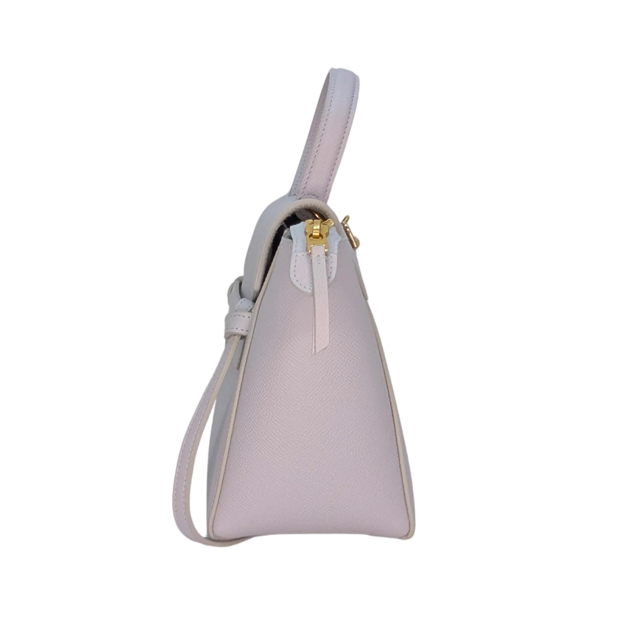 Celine Micro Grained Calfskin Belt Bag Pearl Blue - Image 4
