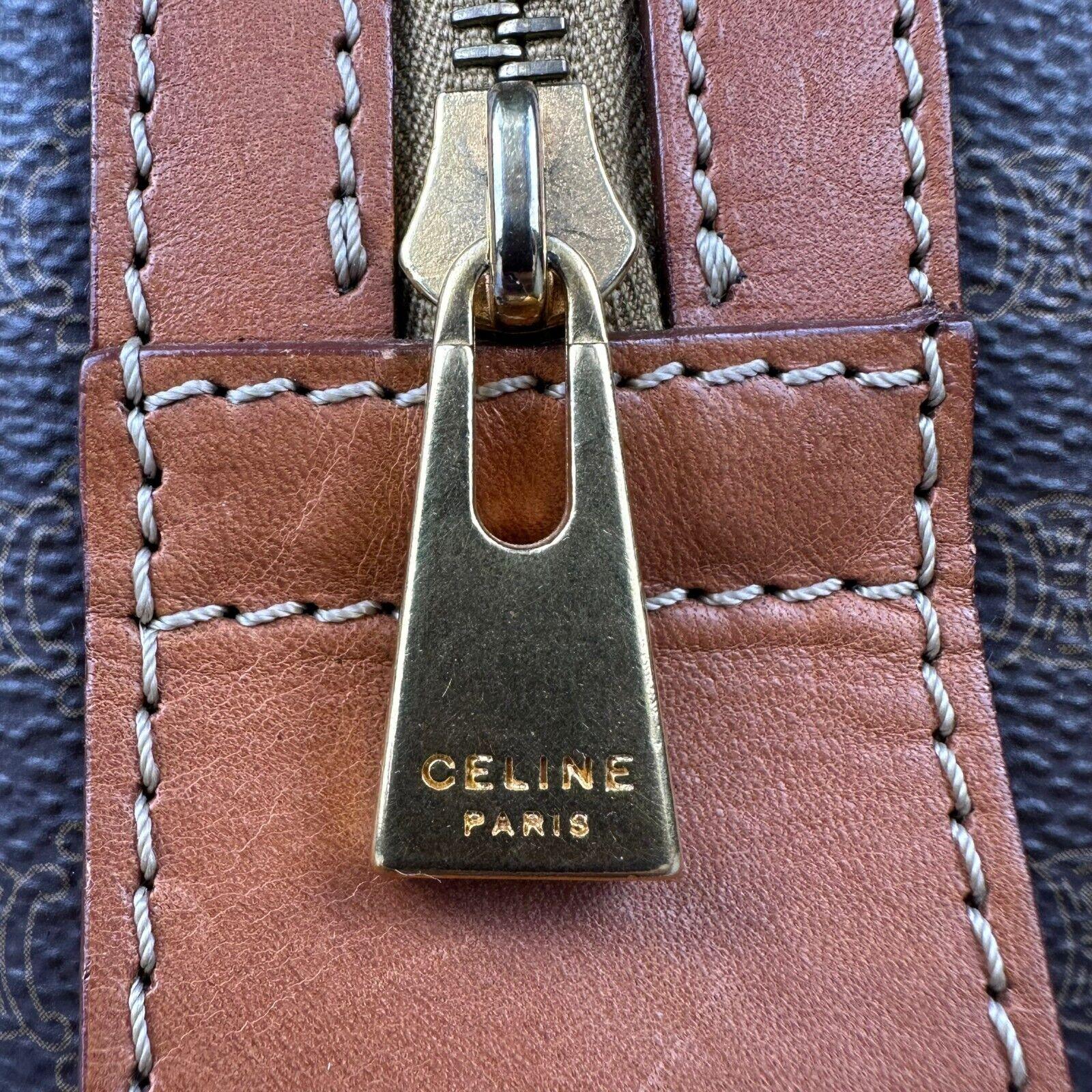 Celine Triomphe Macadam Monogram Mini Boston Bag - Image 11
