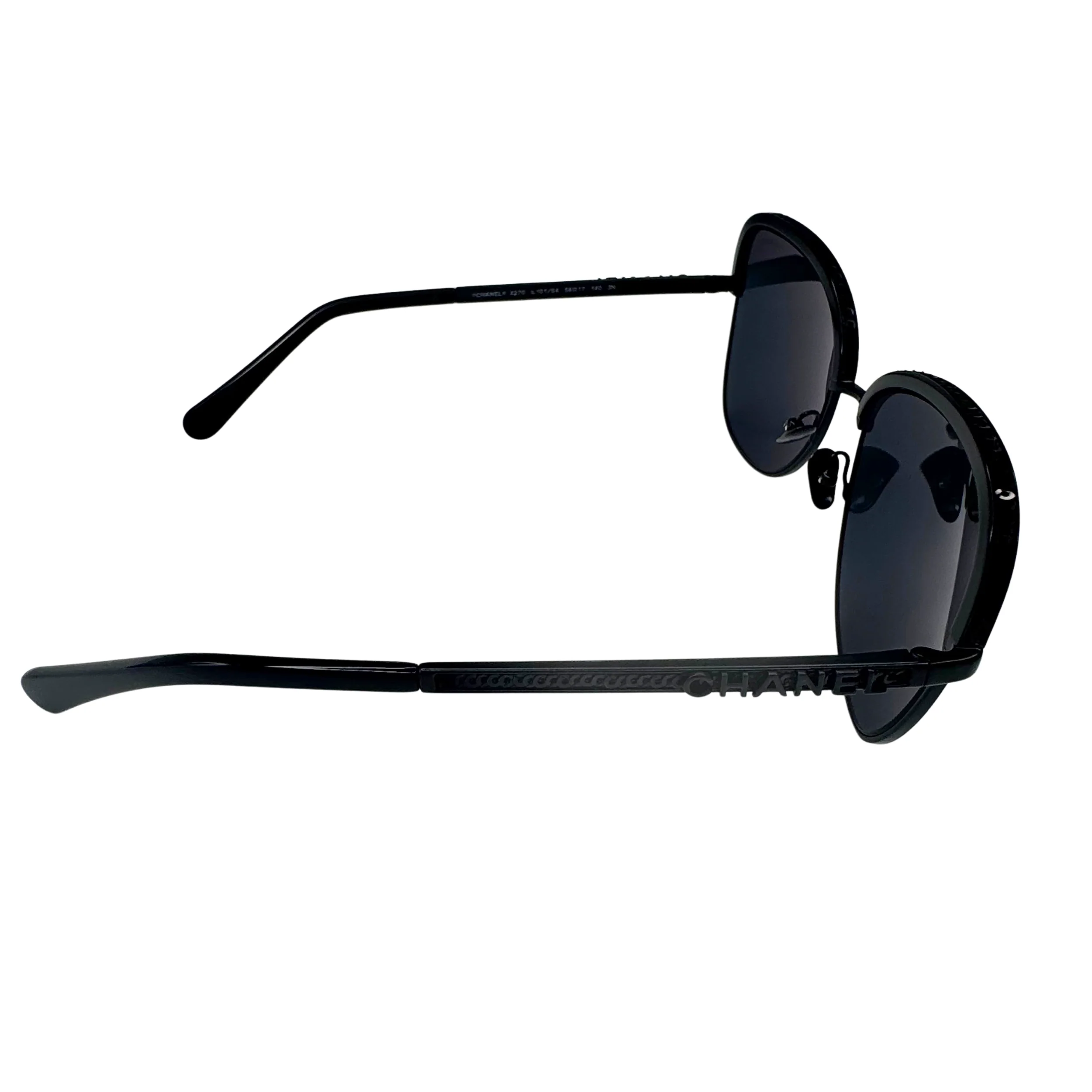 Chanel Sunglasses 4270 c.101/S4 Black - Image 3