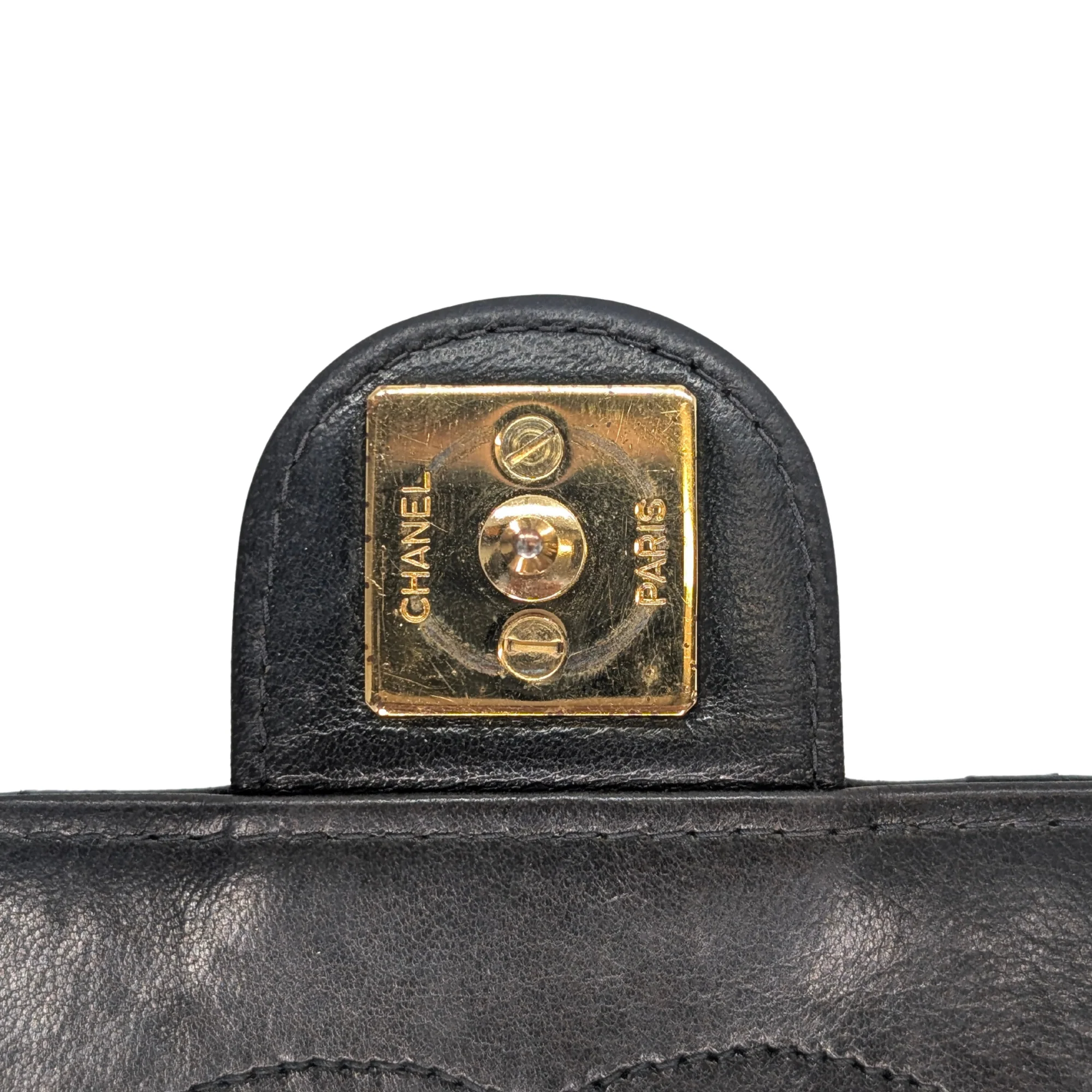 Chanel Quilted Single Flap Timeless/Classique Shoulder Bag Black - Image 12