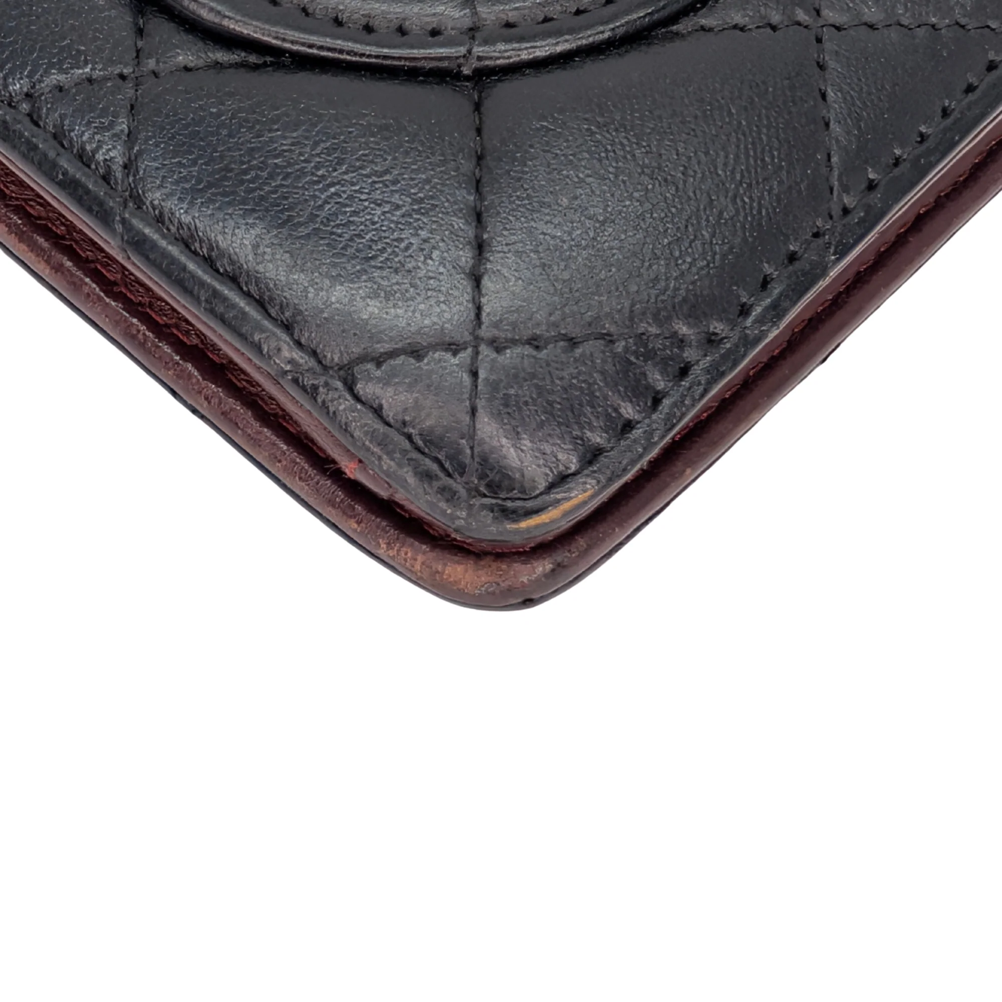 Chanel Lambskin Leather Wallet Black - Image 10