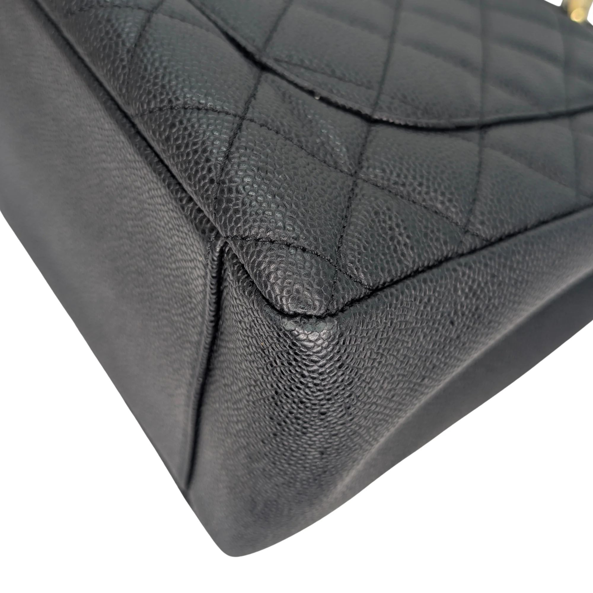 Chanel Grand Shopping Tote Bag Black - Image 10