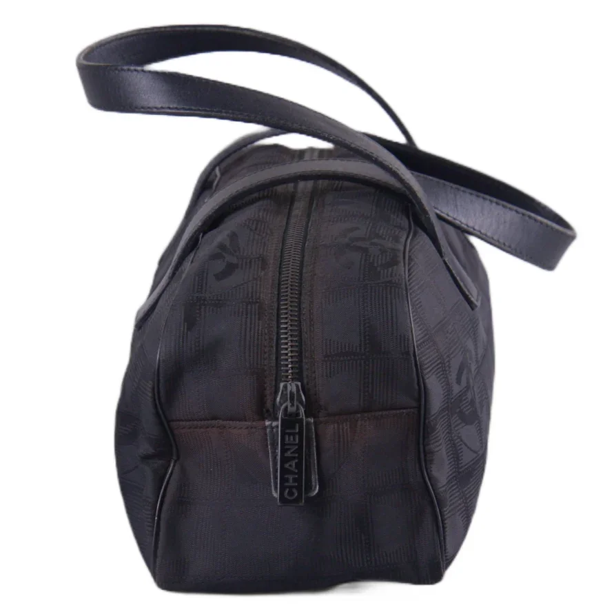 Chanel New Travel Line Bowler Bag Black - Image 4