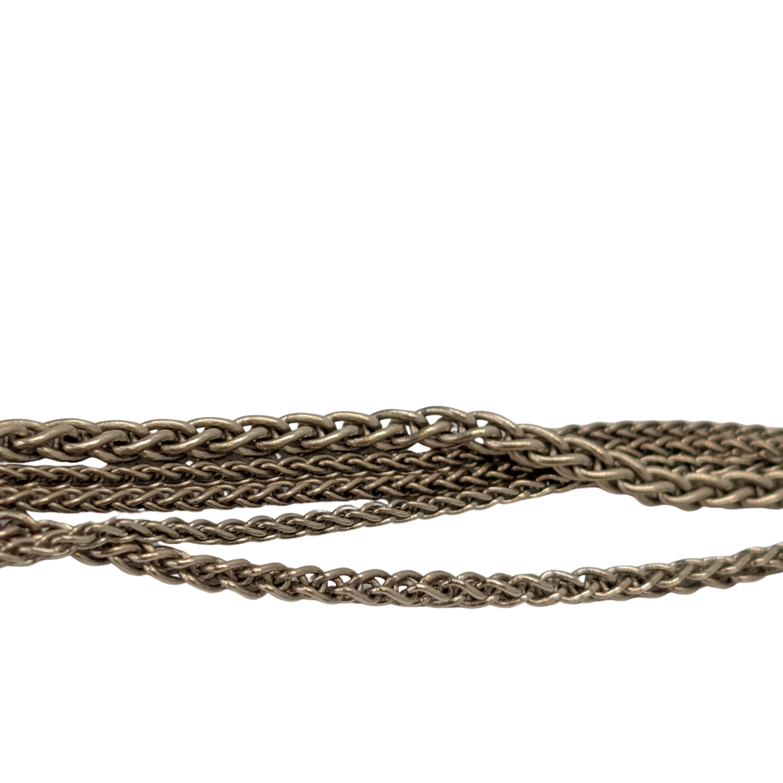 Chanel Faux Pearl & Strass CC Multi-Strand Chain Necklace - Image 6