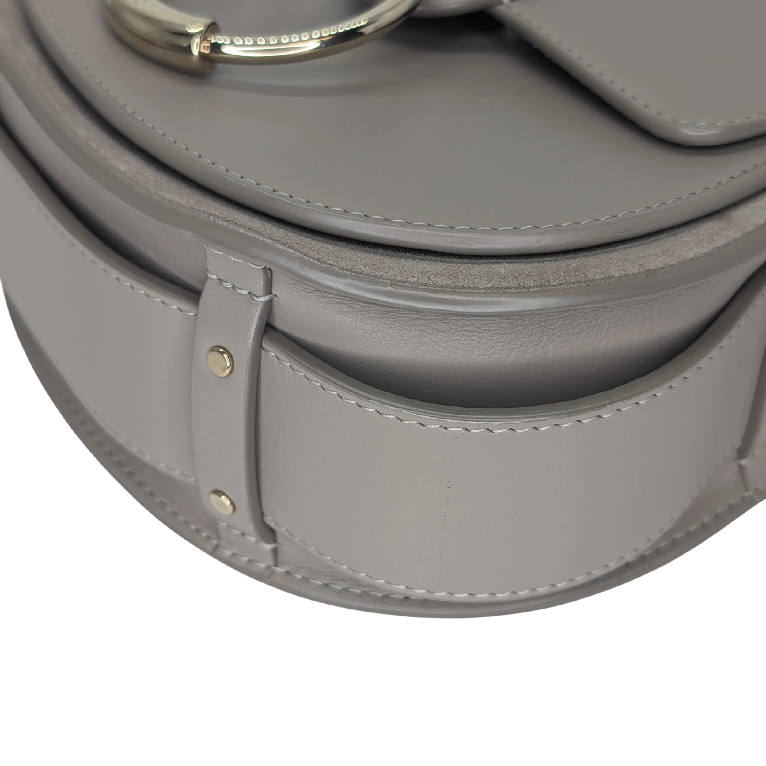 Chloe Calfskin Small Tess Bag Motty Grey - Image 11
