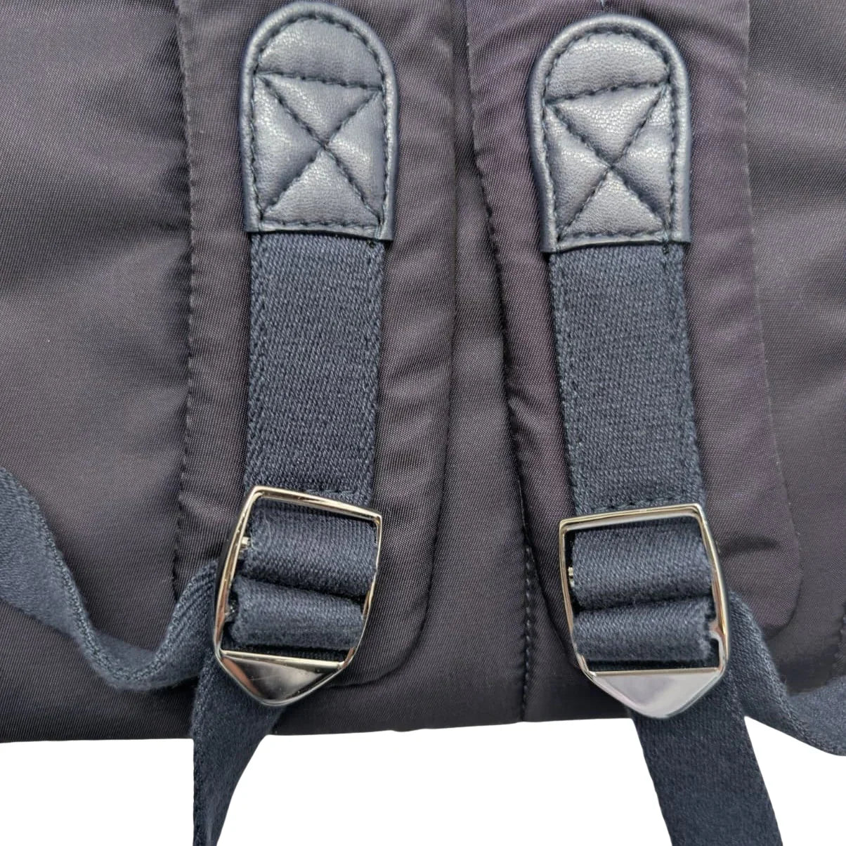 Dolce & Gabbana Backpack With Medal Print Nylon Navy Blue - Image 11