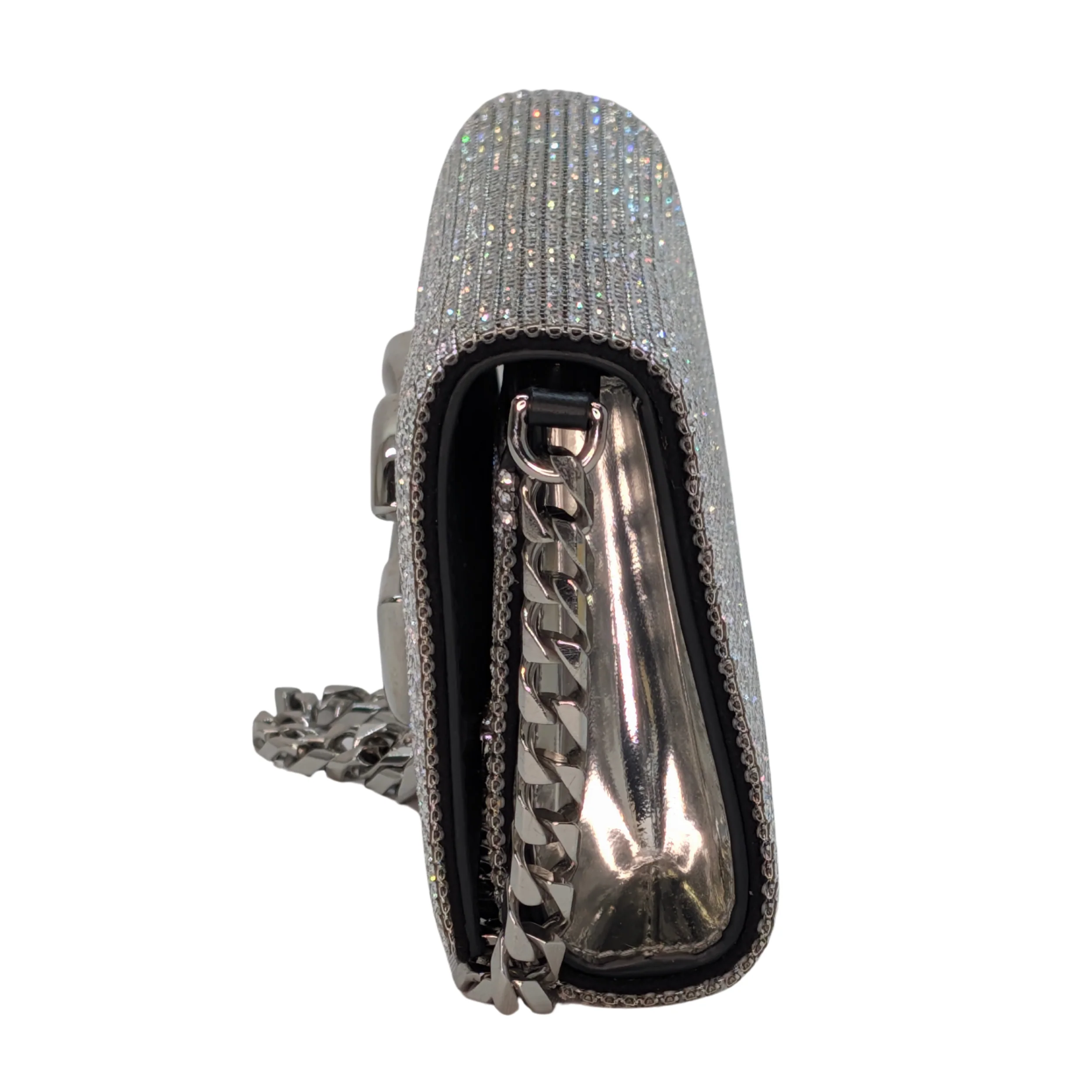 Dolce & Gabbana DG Logo Crystals Embellished Bag - Image 3