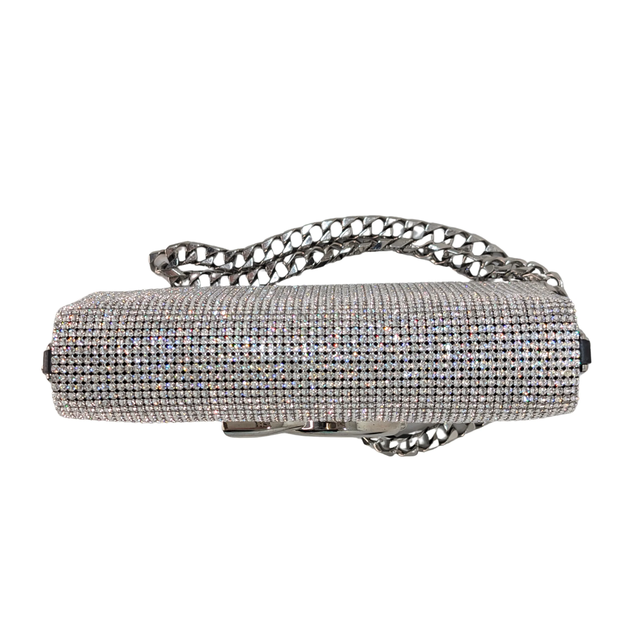 Dolce & Gabbana DG Logo Crystals Embellished Bag - Image 6