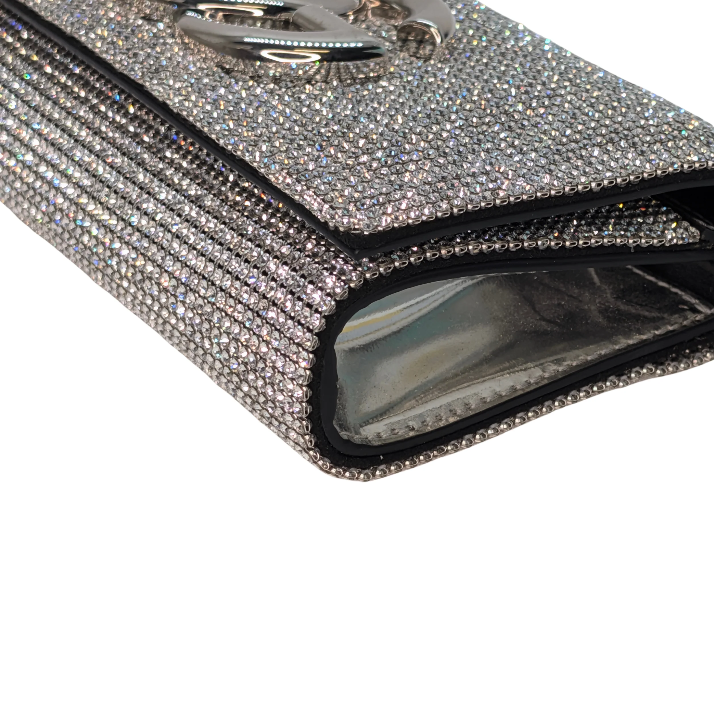 Dolce & Gabbana DG Logo Crystals Embellished Bag - Image 7