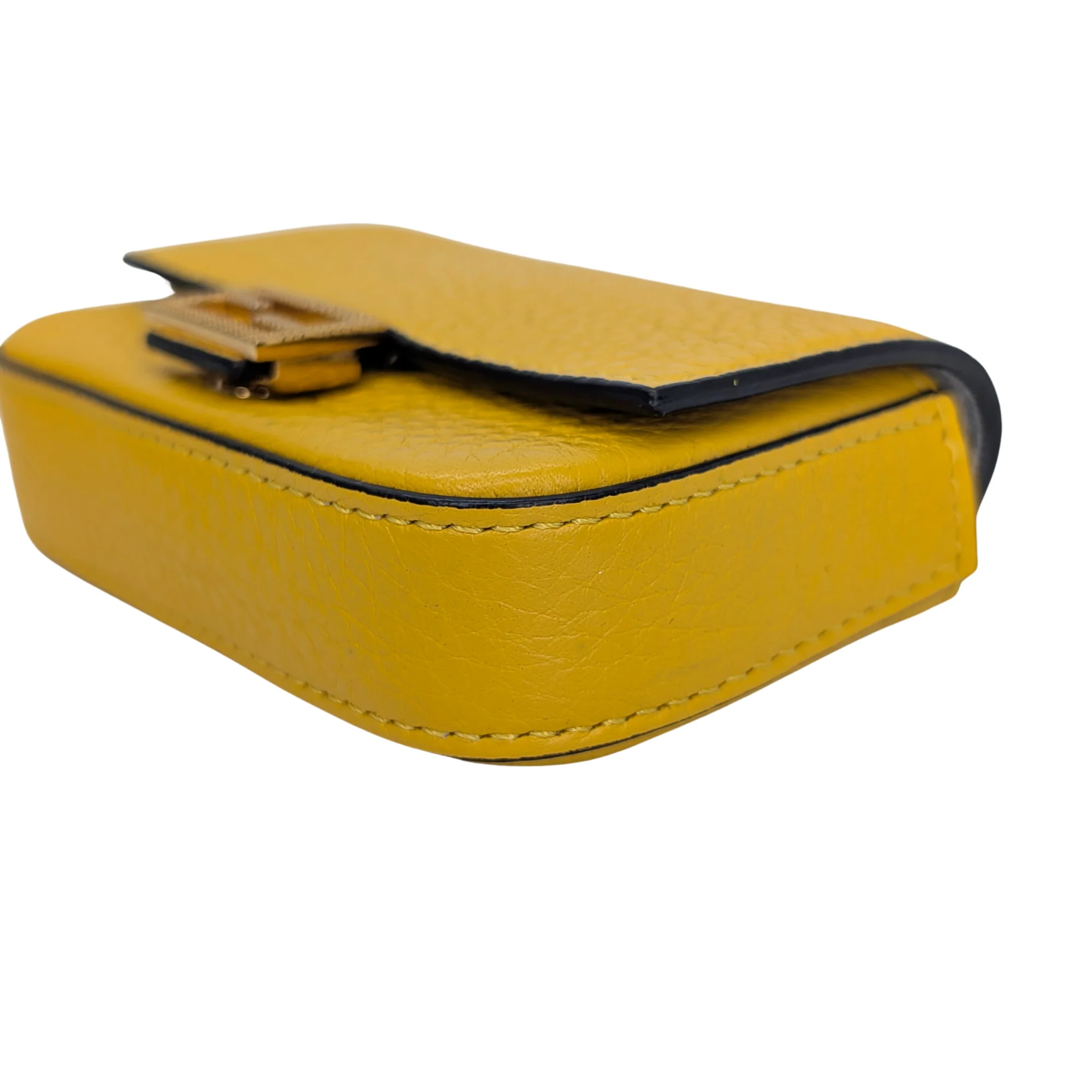 Fendi Nano Baguette Bag Charm Yellow - Image 10