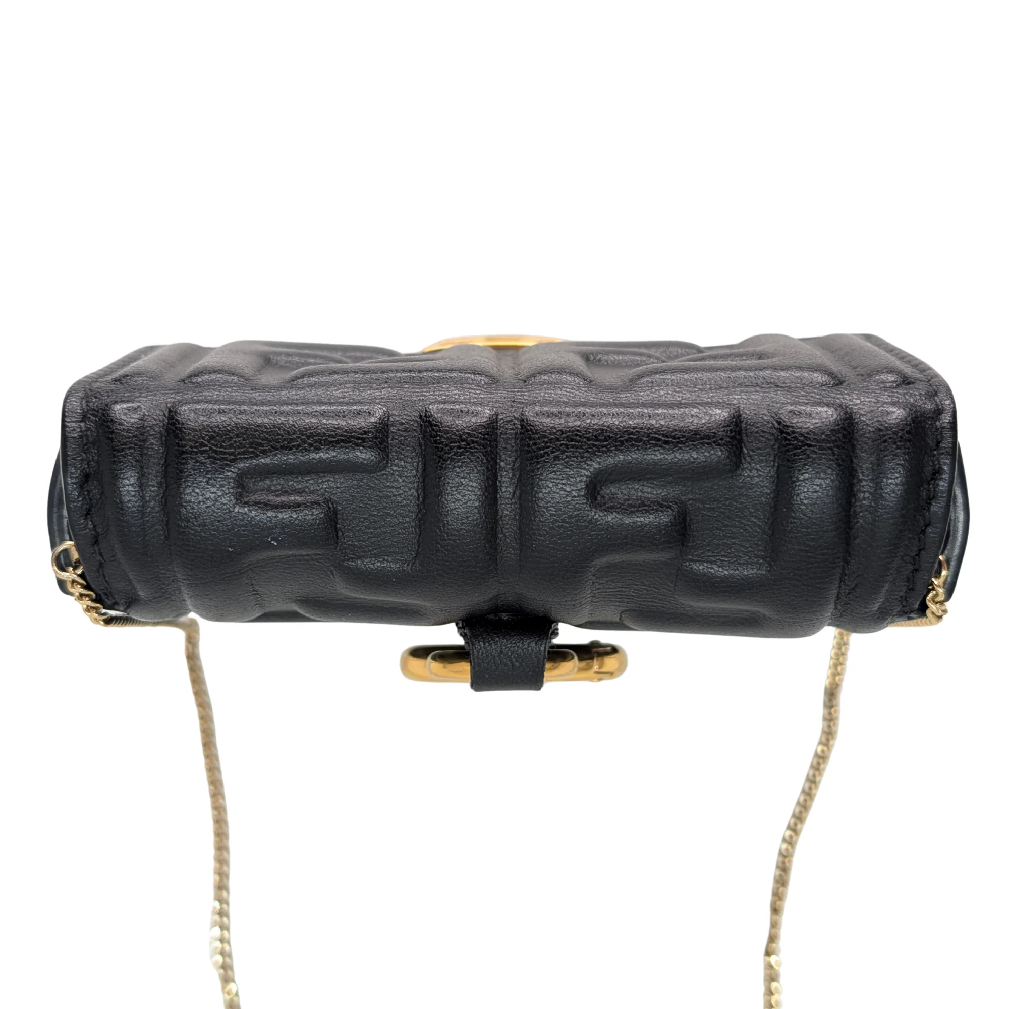 Fendi Nano Baguette Charm Bag Black - Image 5