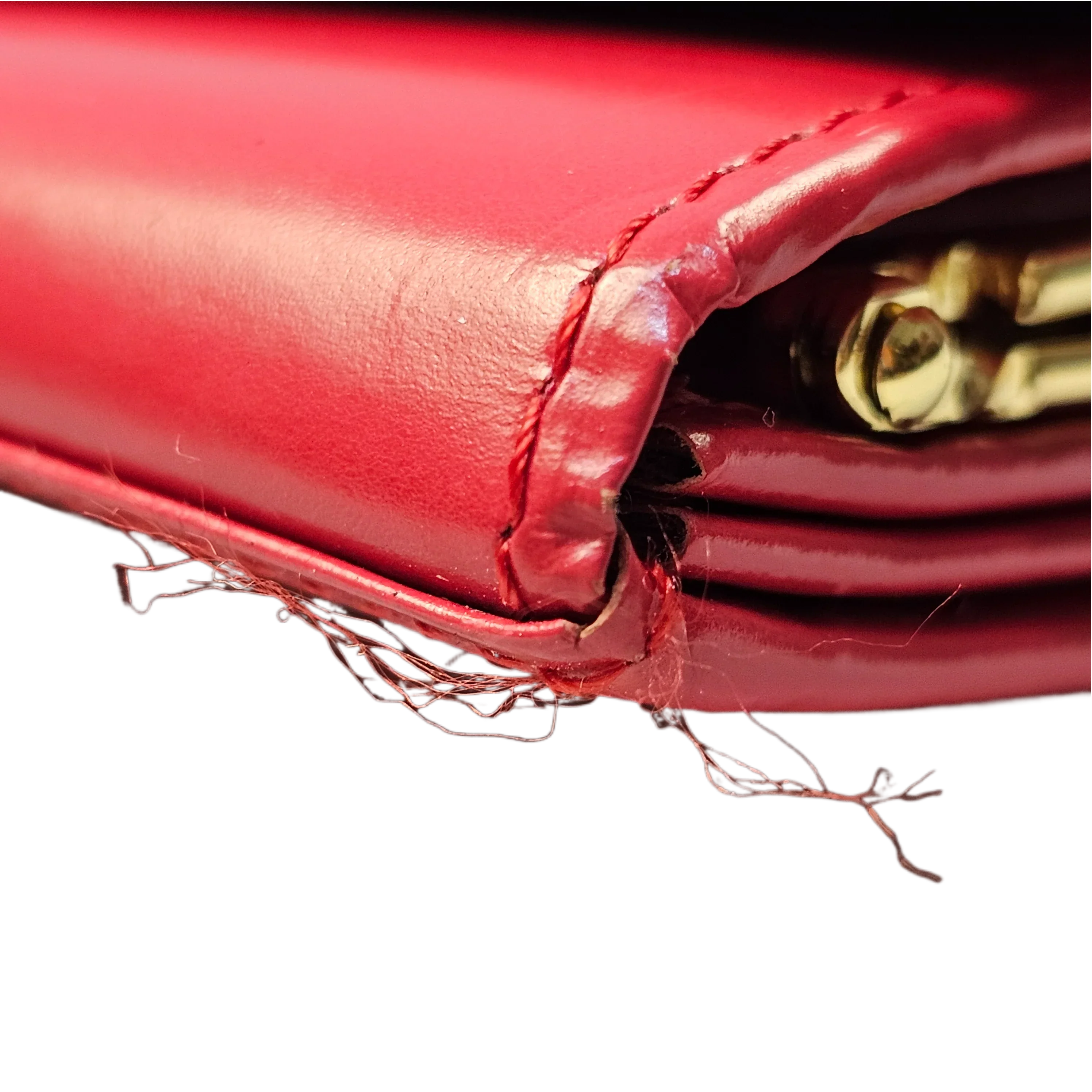 Givenchy Red Leather Long Wallet - Image 11