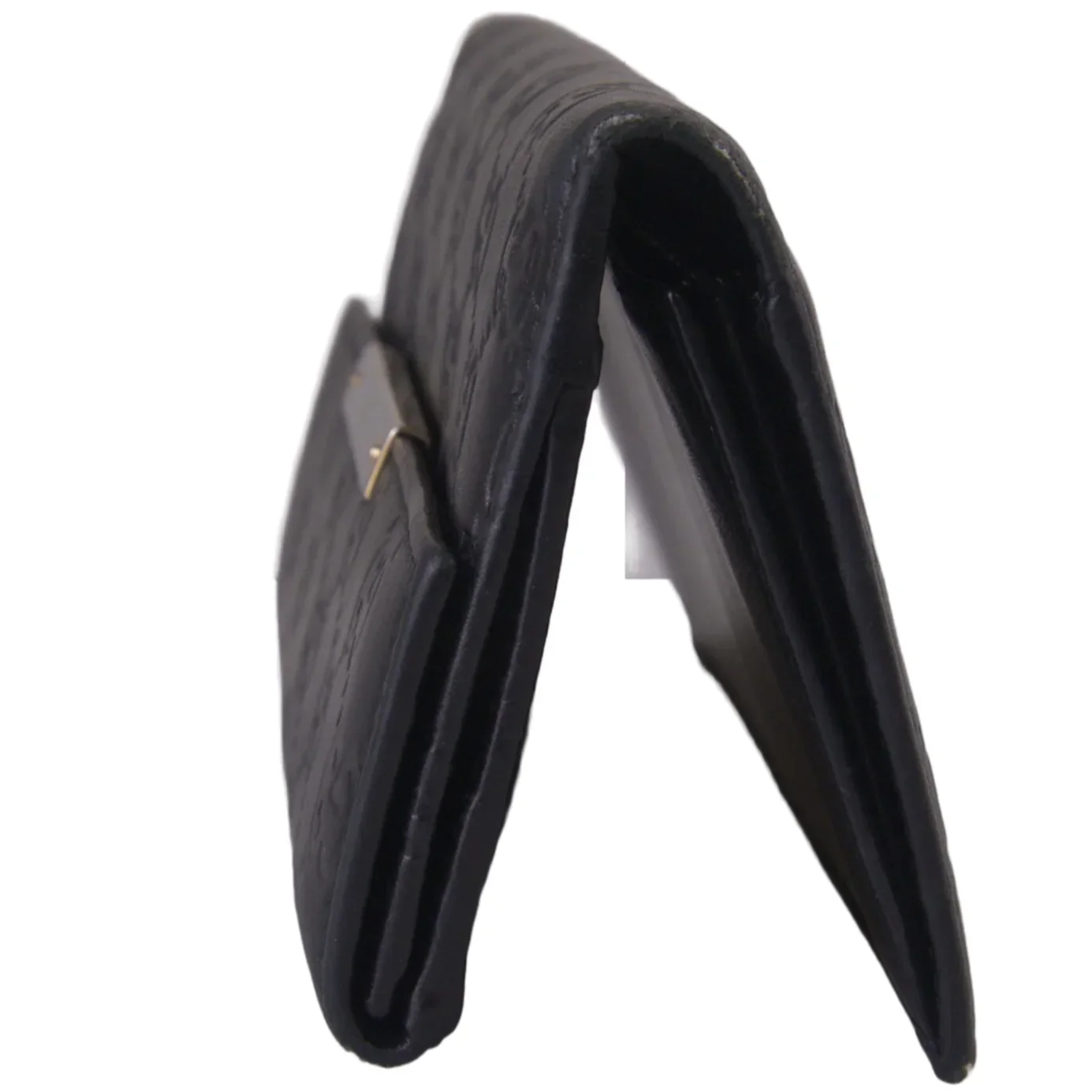 Gucci Black Continental Leather Wallet - Image 3