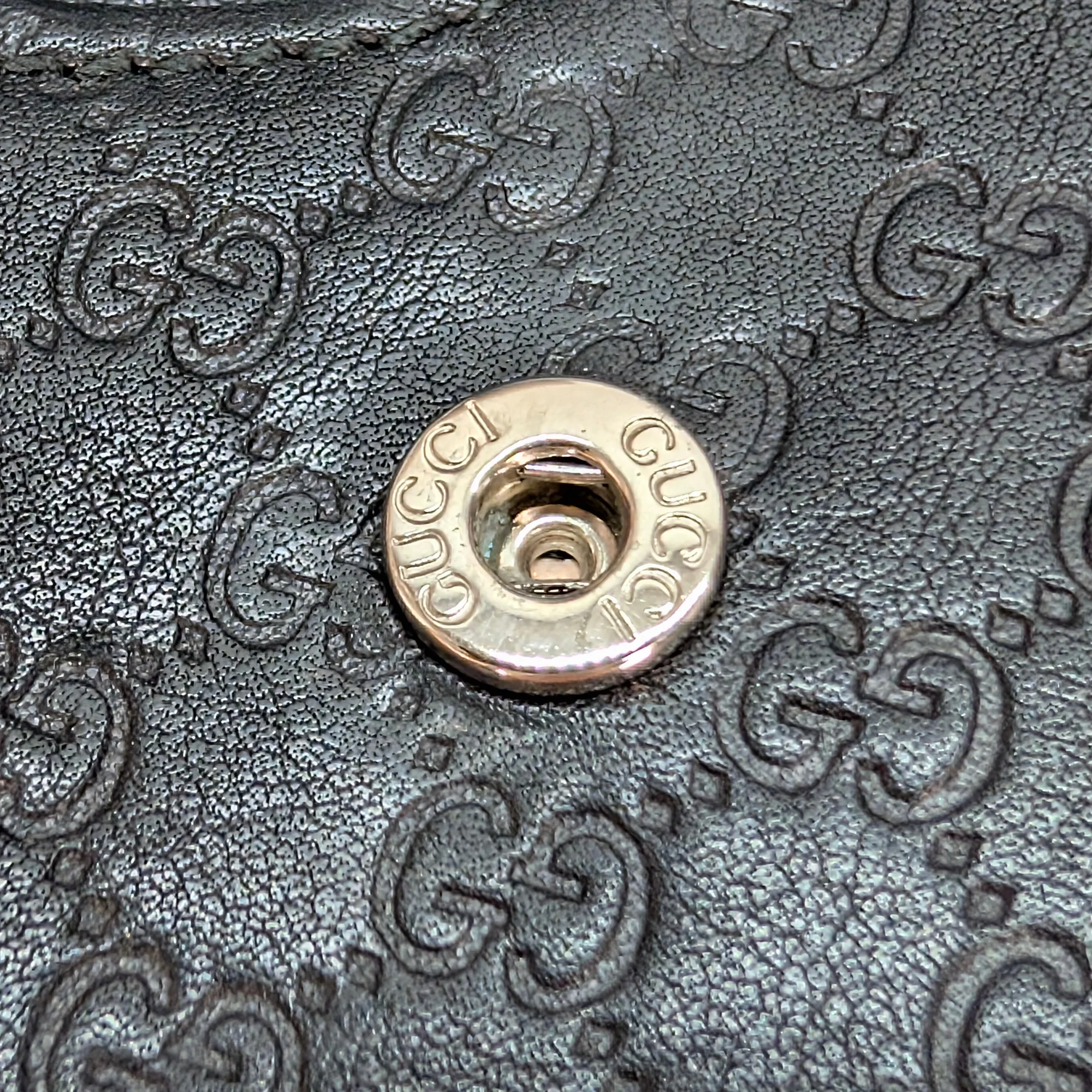 Gucci Microguccissima Clutch Wallet Black - Image 13