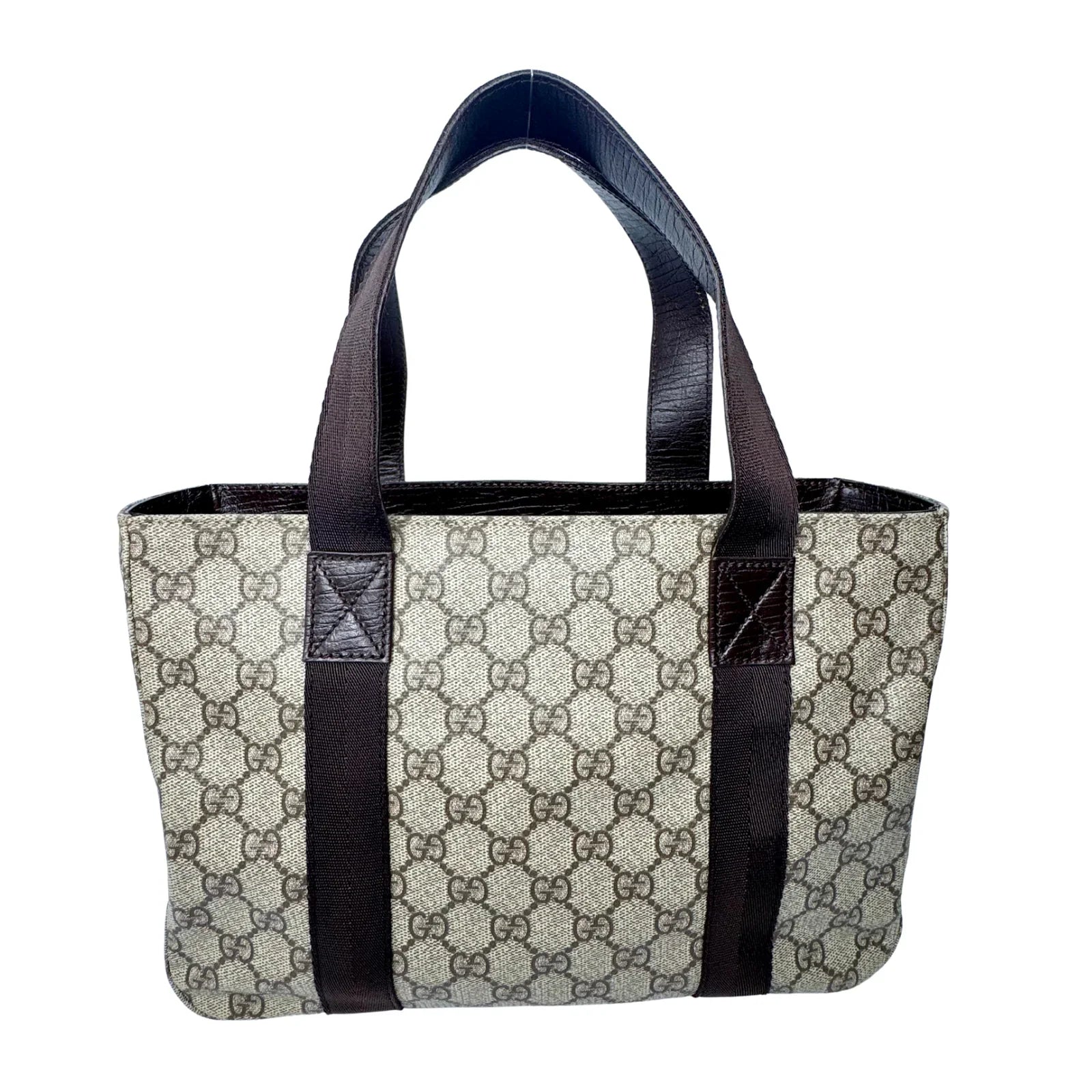 Gucci GG Plus Small Monogram Tote Bag Brown (DEAL OF THE DAY) - Image 3