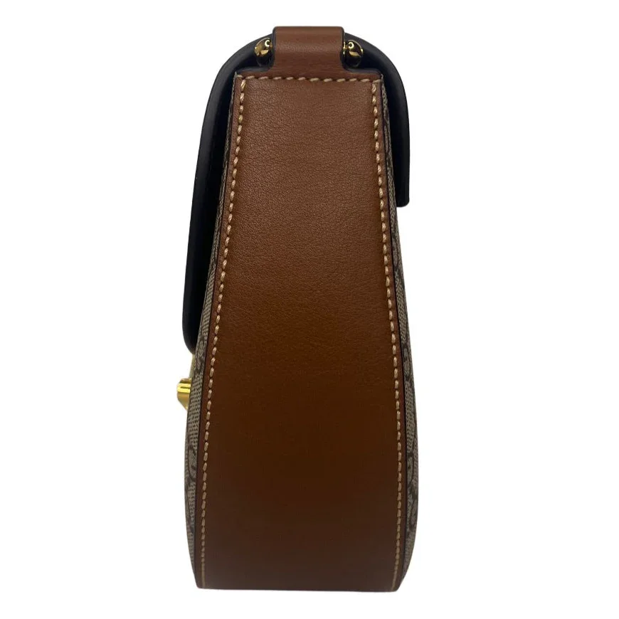 Gucci Padlock Medium GG Supreme Saddle Messenger Bag - Image 4