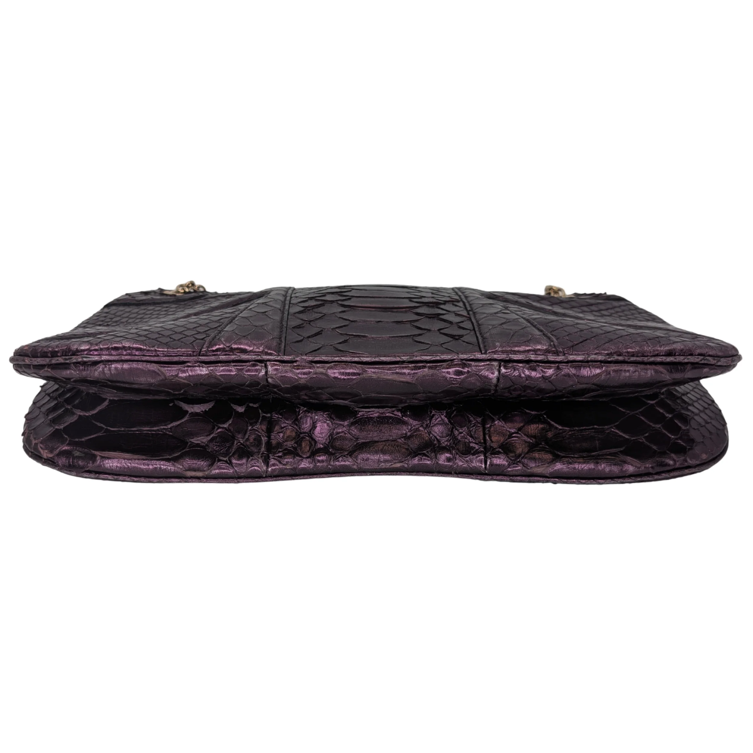 Gucci x Tom Ford Python Dragon Motif Hand bag Purple - Image 5