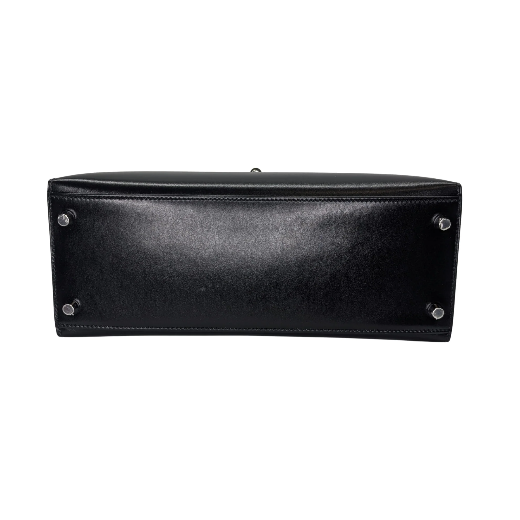 Hermès Kelly 28 SHW Box Leather W Stamp 2024 Black - Image 7
