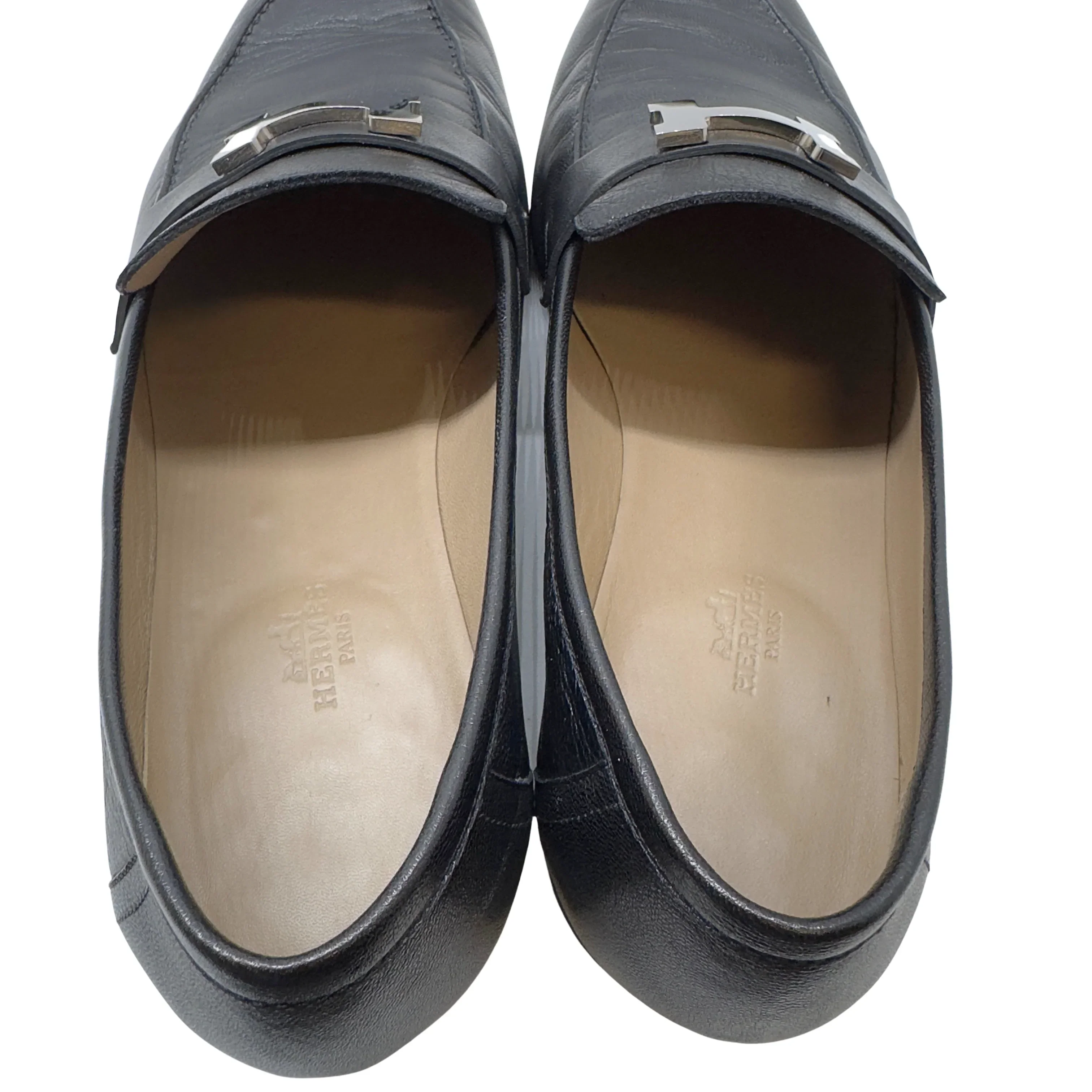 Hermès Paris Loafer Mens Black 46 - Image 5