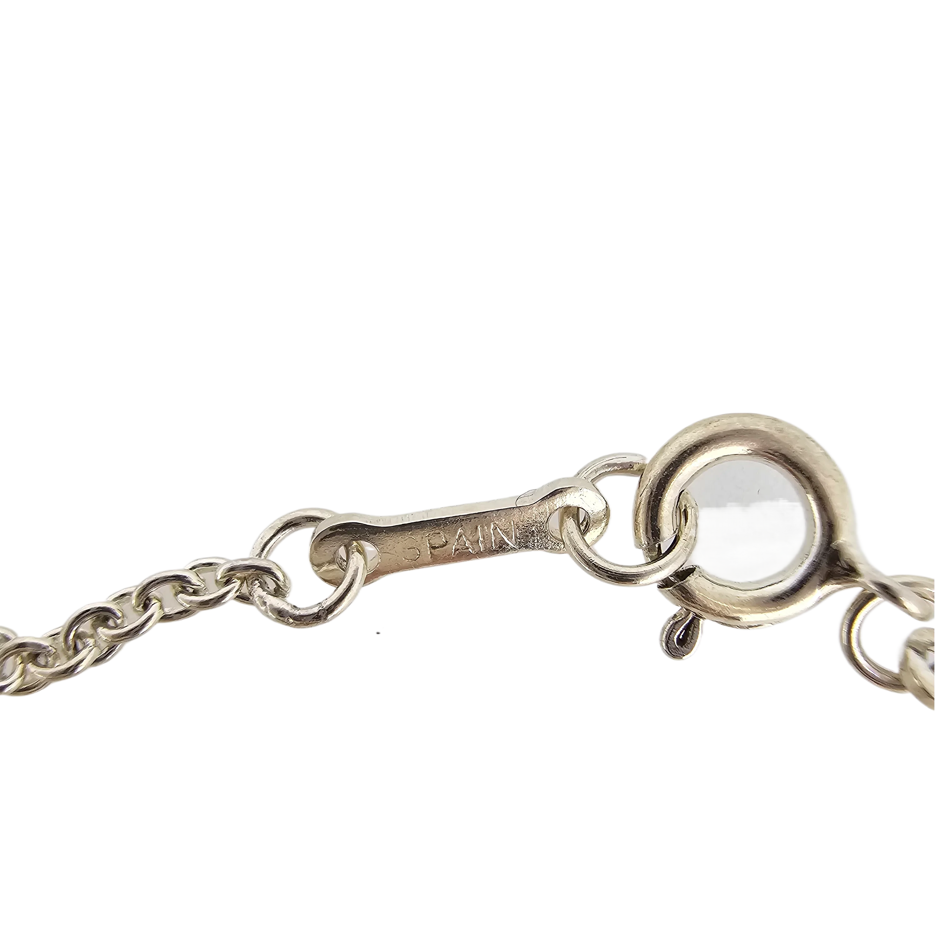 Tiffany & Co Elsa Peretti Medium Heart Sterling Silver Necklace - Image 4