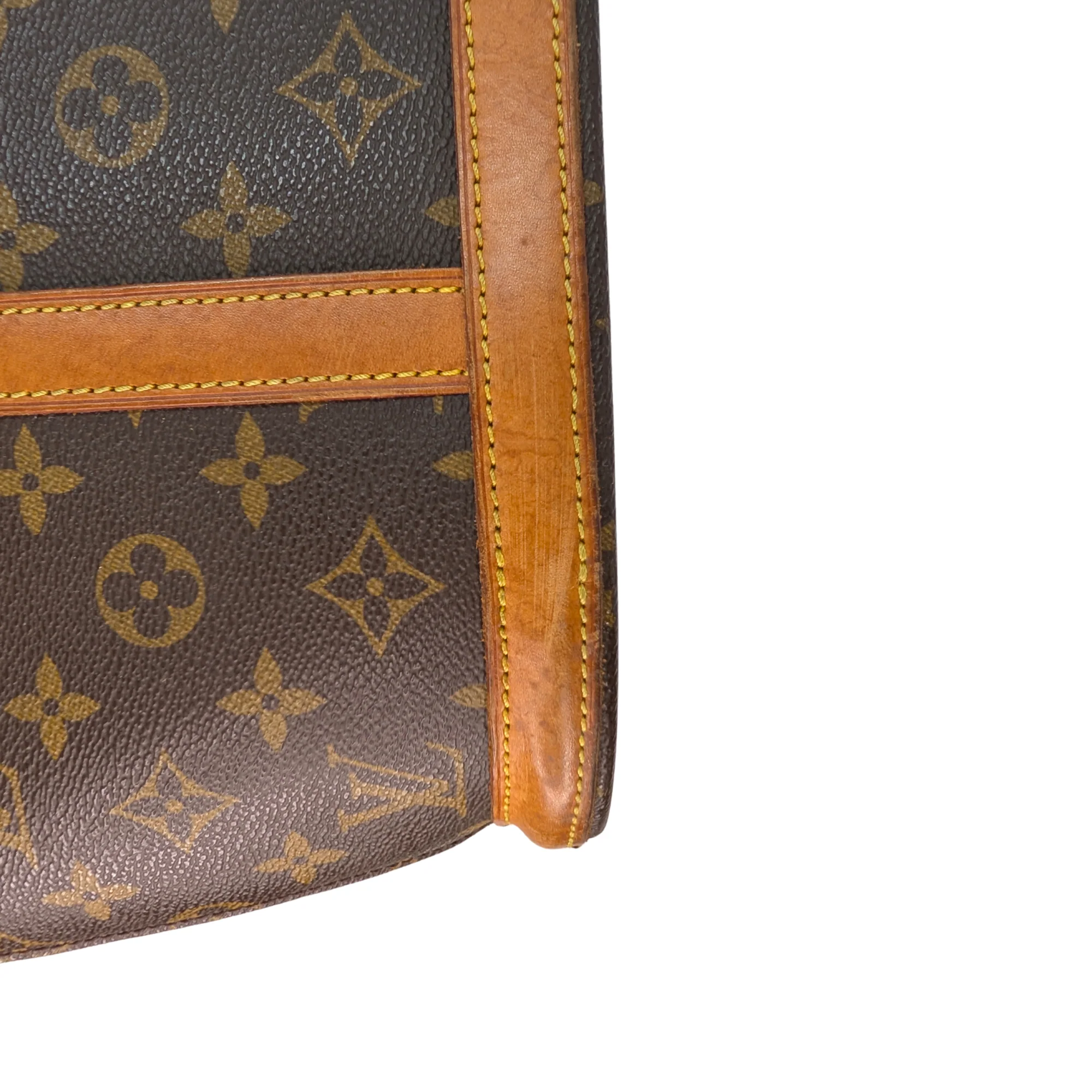 Louis Vuitton Babylone Monogram Tote Bag Brown - Image 12