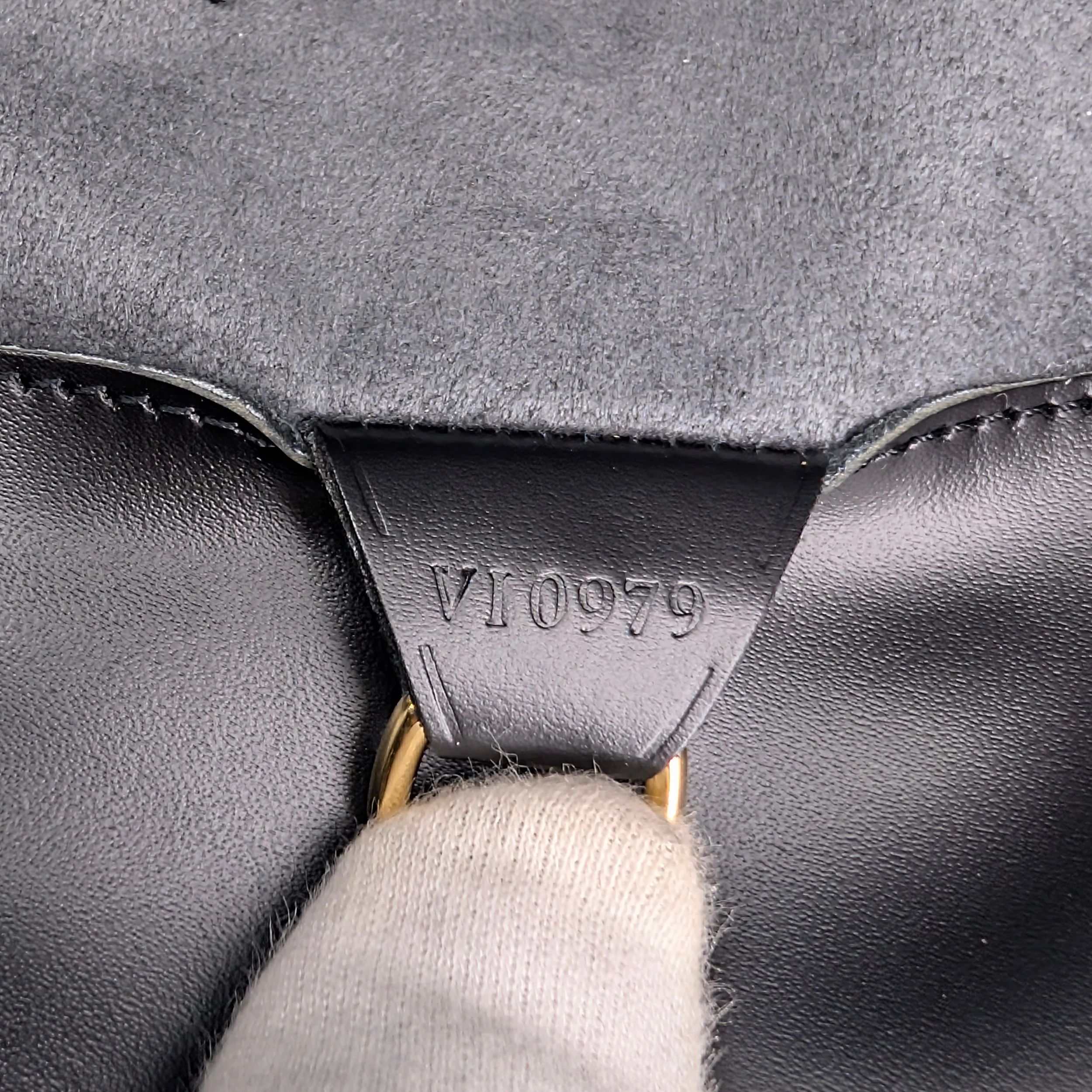 Louis Vuitton Black Epi Leather Noctambule Handbag Black - Image 12